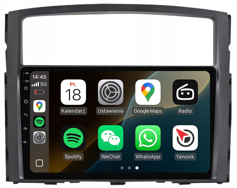 Mitsubishi Pajero Android Carplay Rádio Navigace 8GB/128GB Dsp