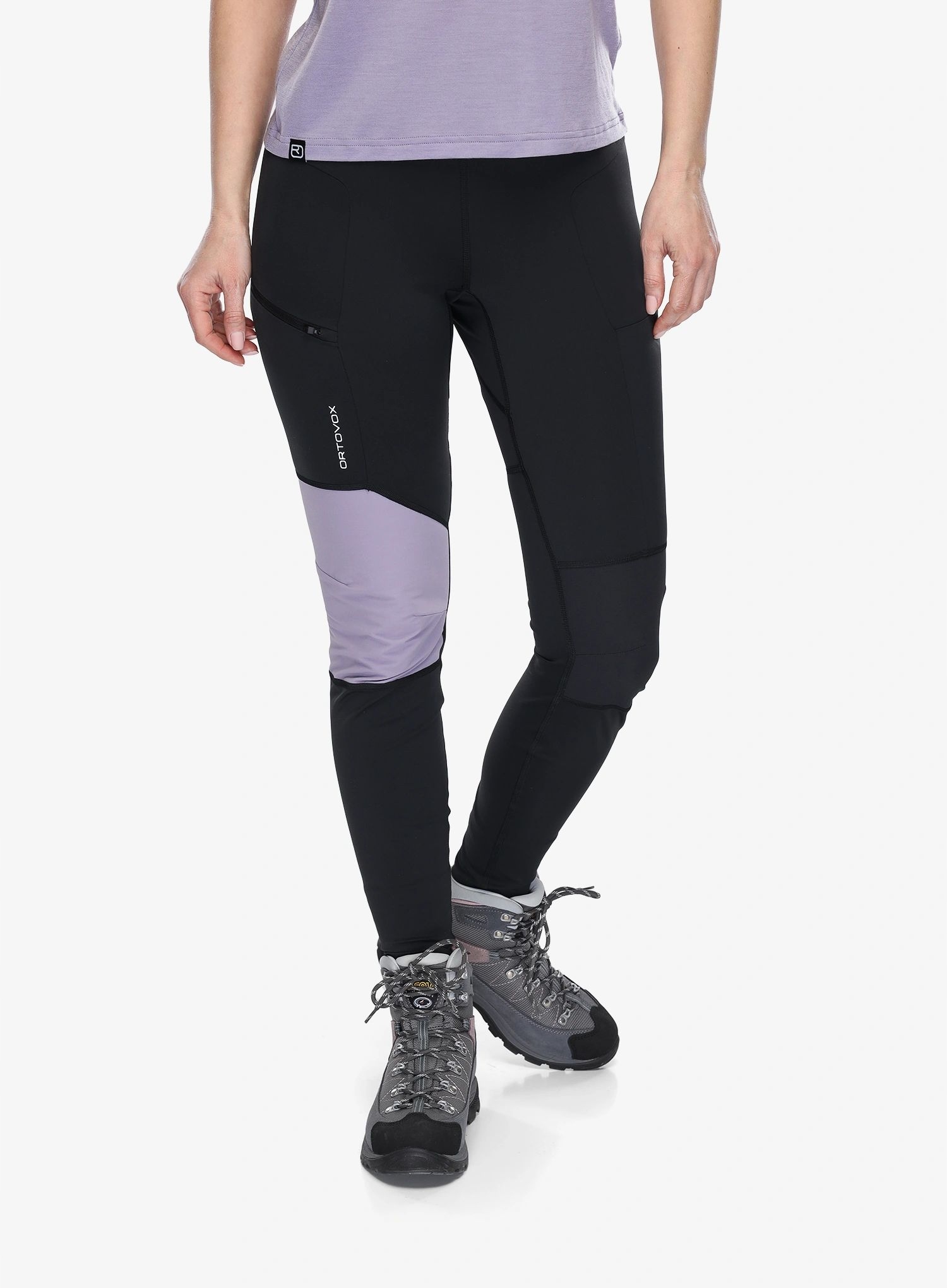 Lezecké legíny Ortovox Seceda Tights black raven S