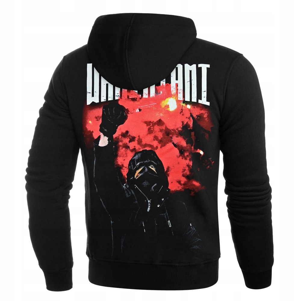 Mikina s kapucí Extreme Adrenaline „Celý život s blázny!“ vel. M