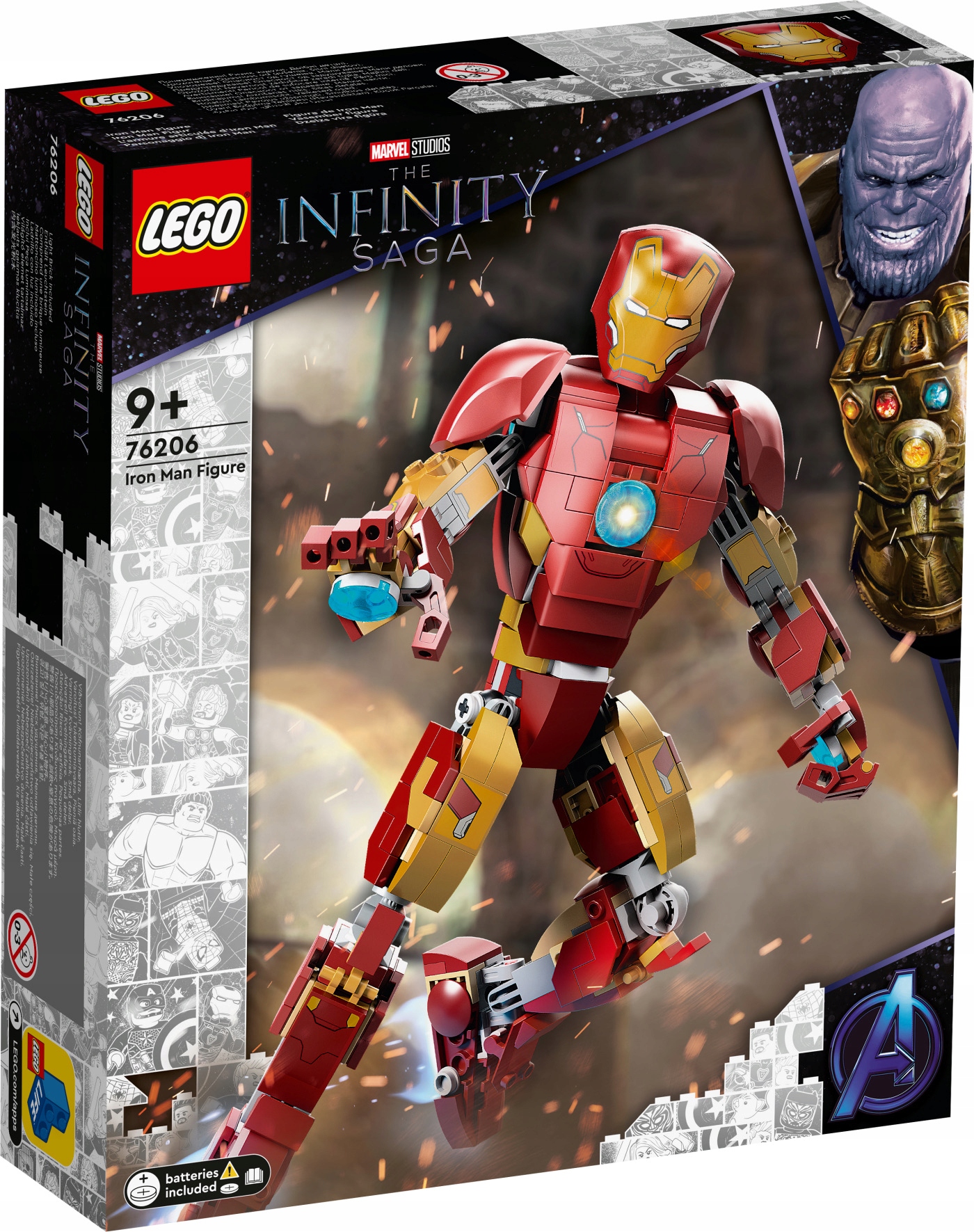 

Lego Heroes 76206 Figurka Iron Mana