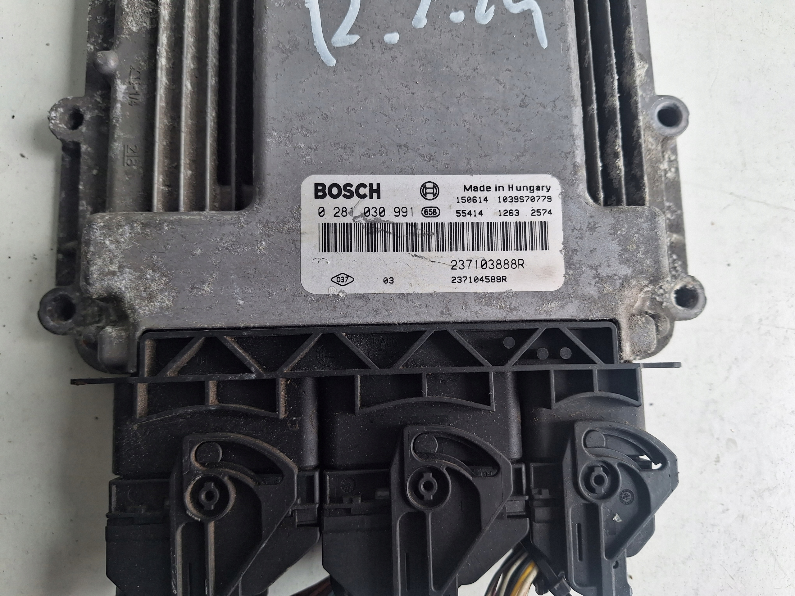 RENAULT centralina computer motore 0281030991 BOSCH