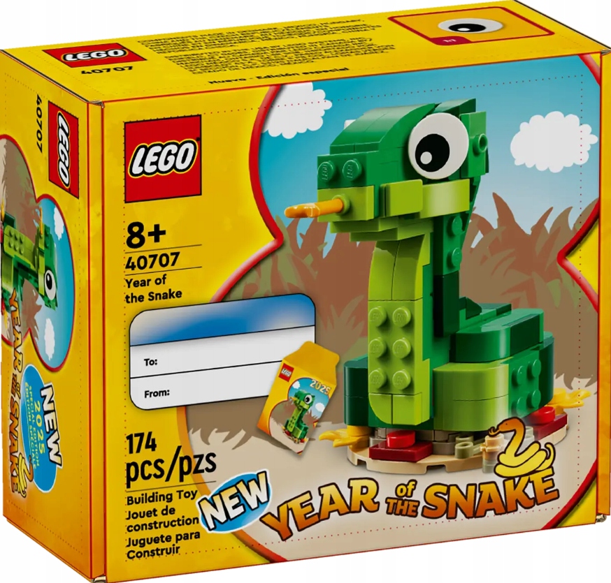 LEGO Iconic 40707 Rok węża