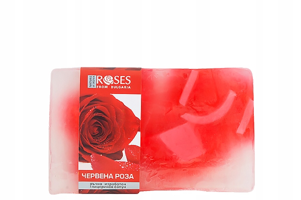 

Mydło Różane ręcznie robione Nawilżające róża 75g