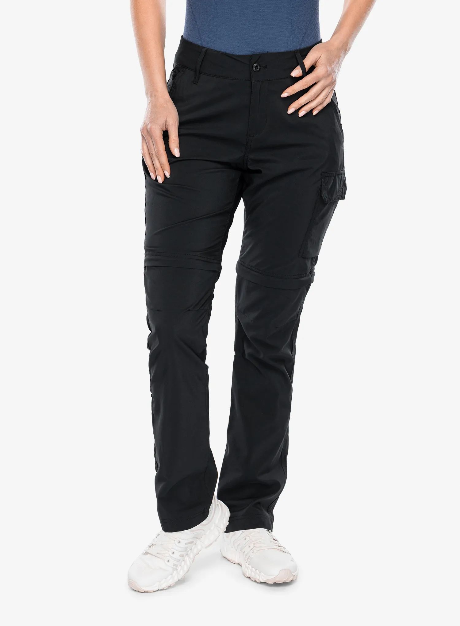 Spodnie turystyczne damskie Columbia Silver Ridge Utility Conv black 8 M