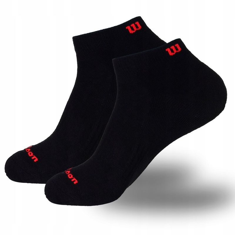 Skarpety Wilson No Show Socks Black 3 Pary 35-38