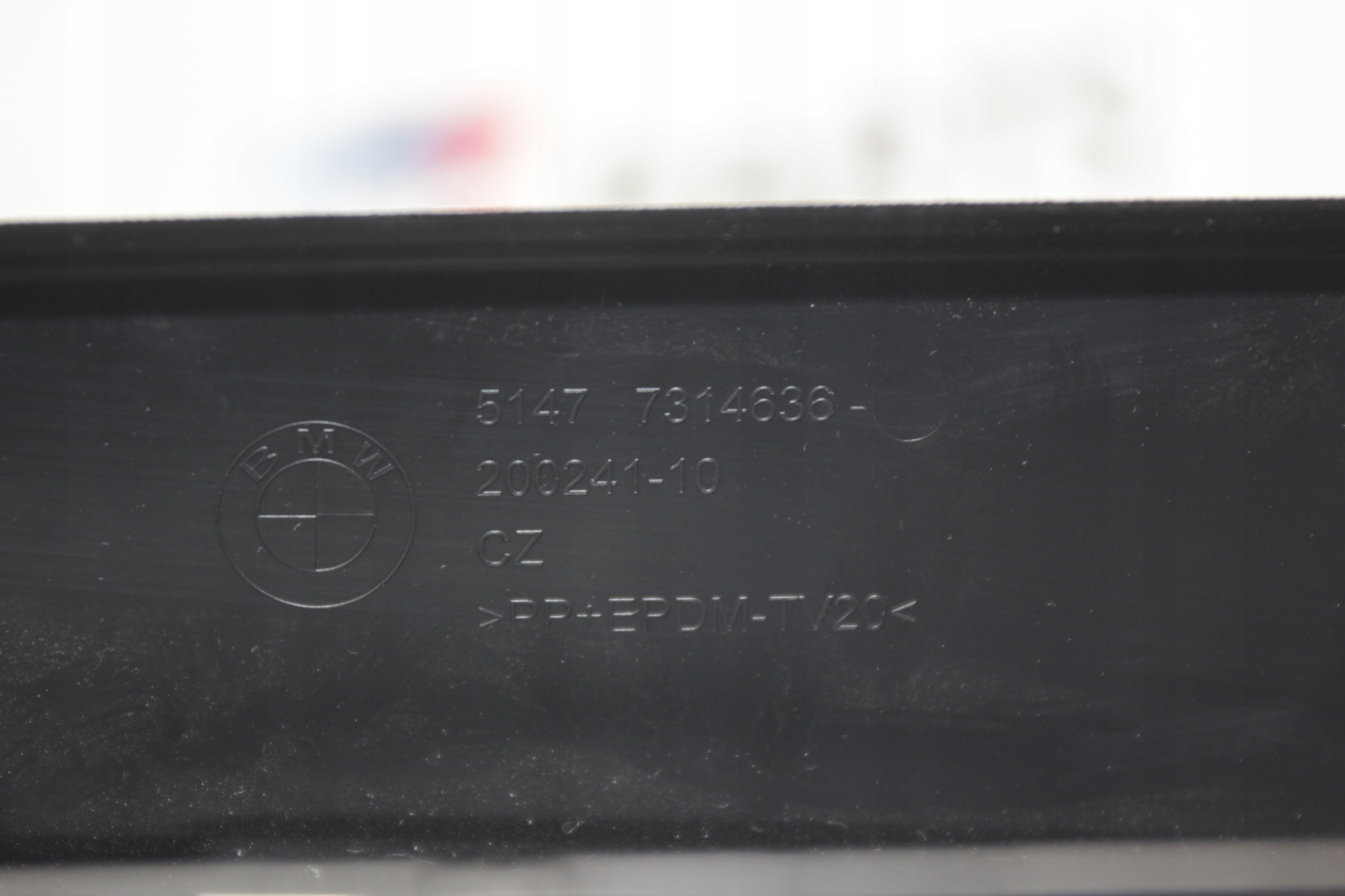 BMW F36 cover mouldings bonnet boot 7314636