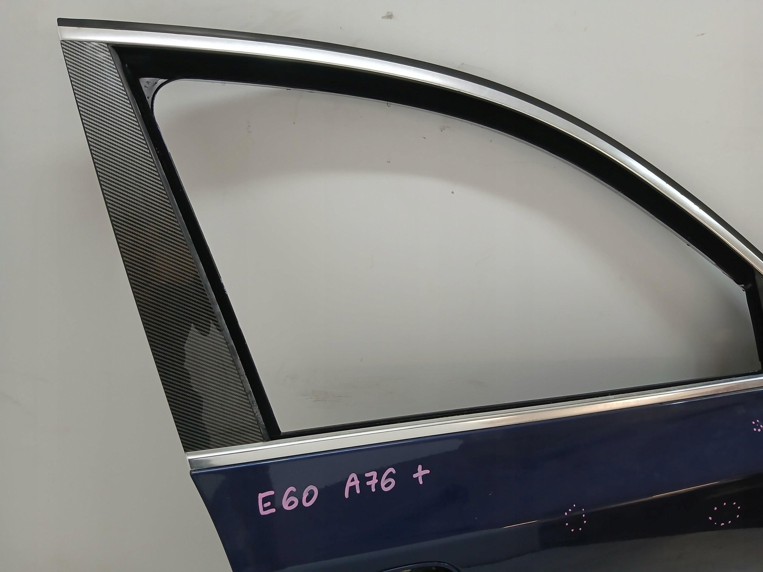 door right front BMW E60 A76/5 TIEFSEEBLAU