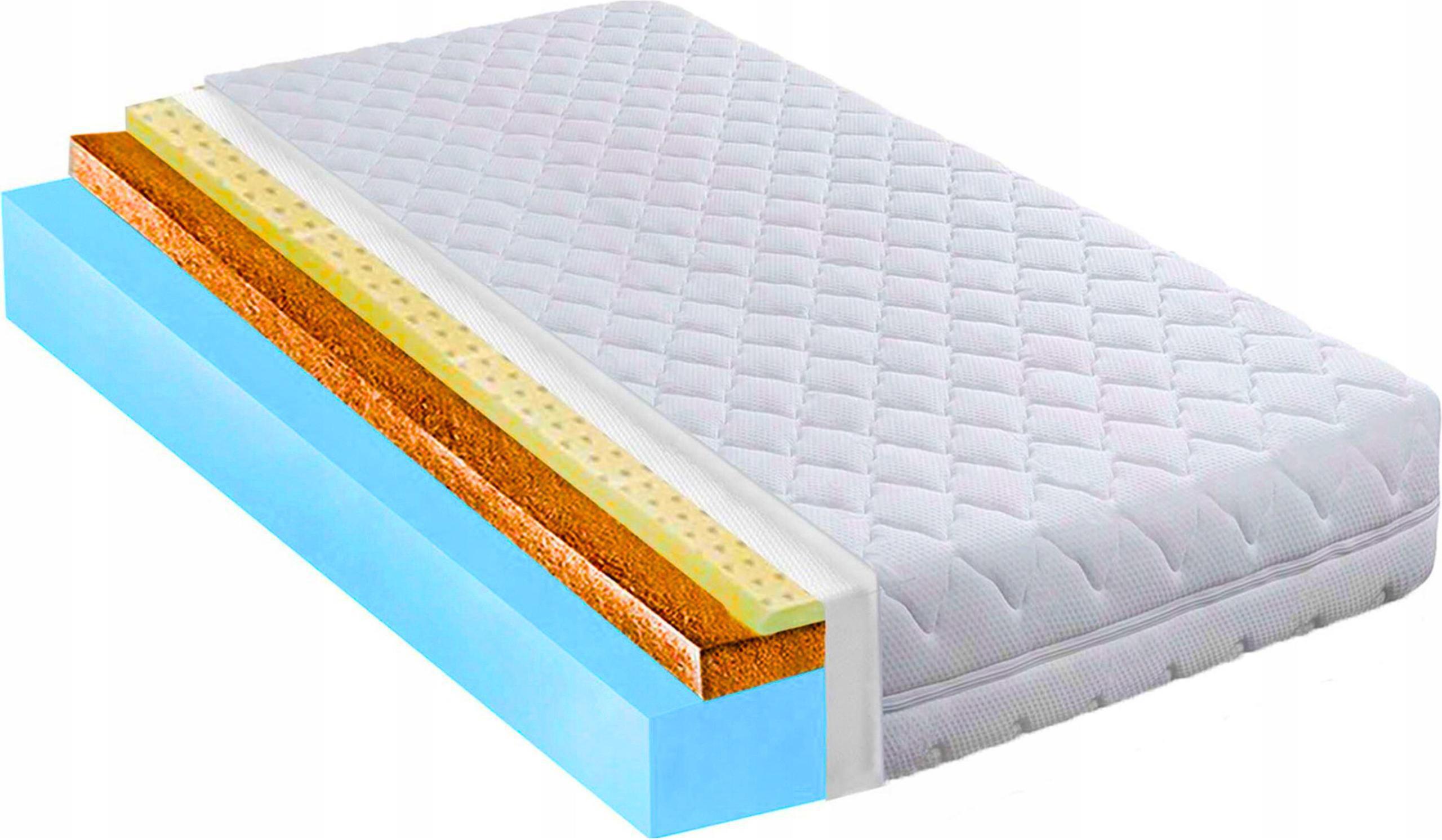 Pěnová Matrace 140x160 latexová kokosová hypoalergenní H1 H3 zpevněná H1