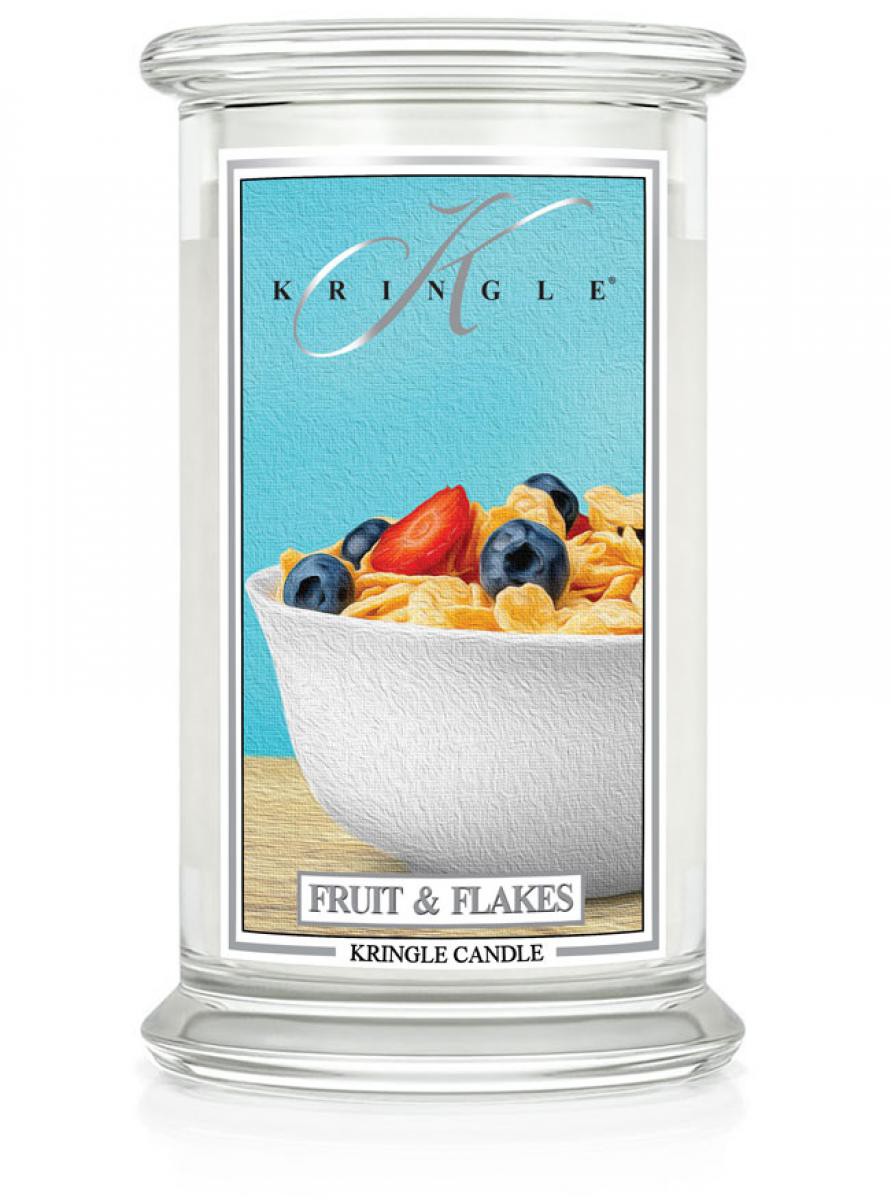 

Duża świeca Fruit & Flakes Kringle Candle