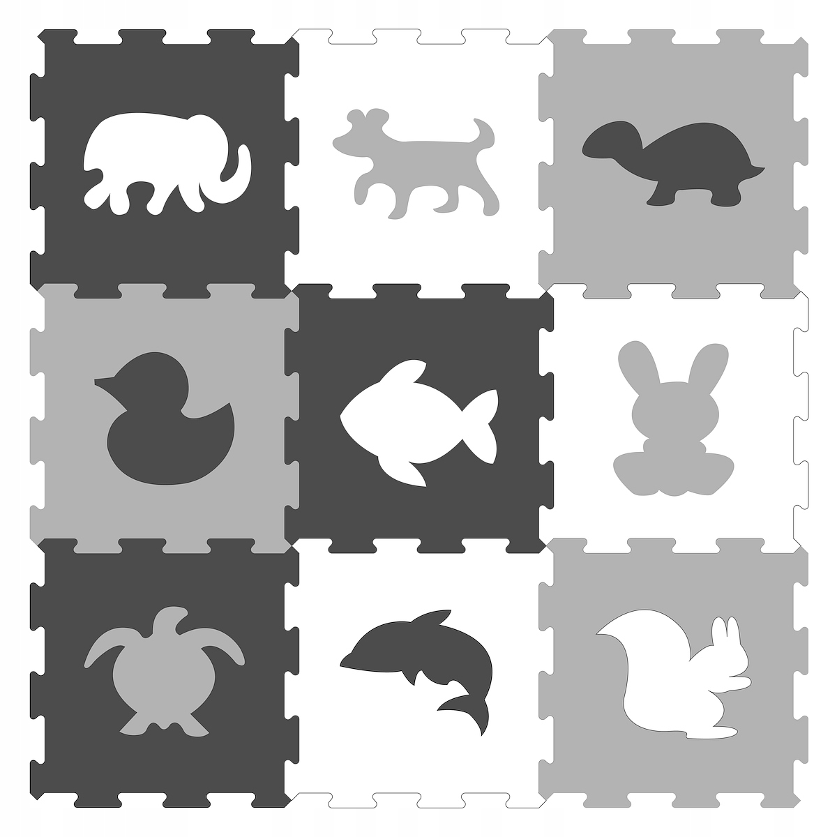 

Smily Play Puzzle mata piankowa edukacyjna duża