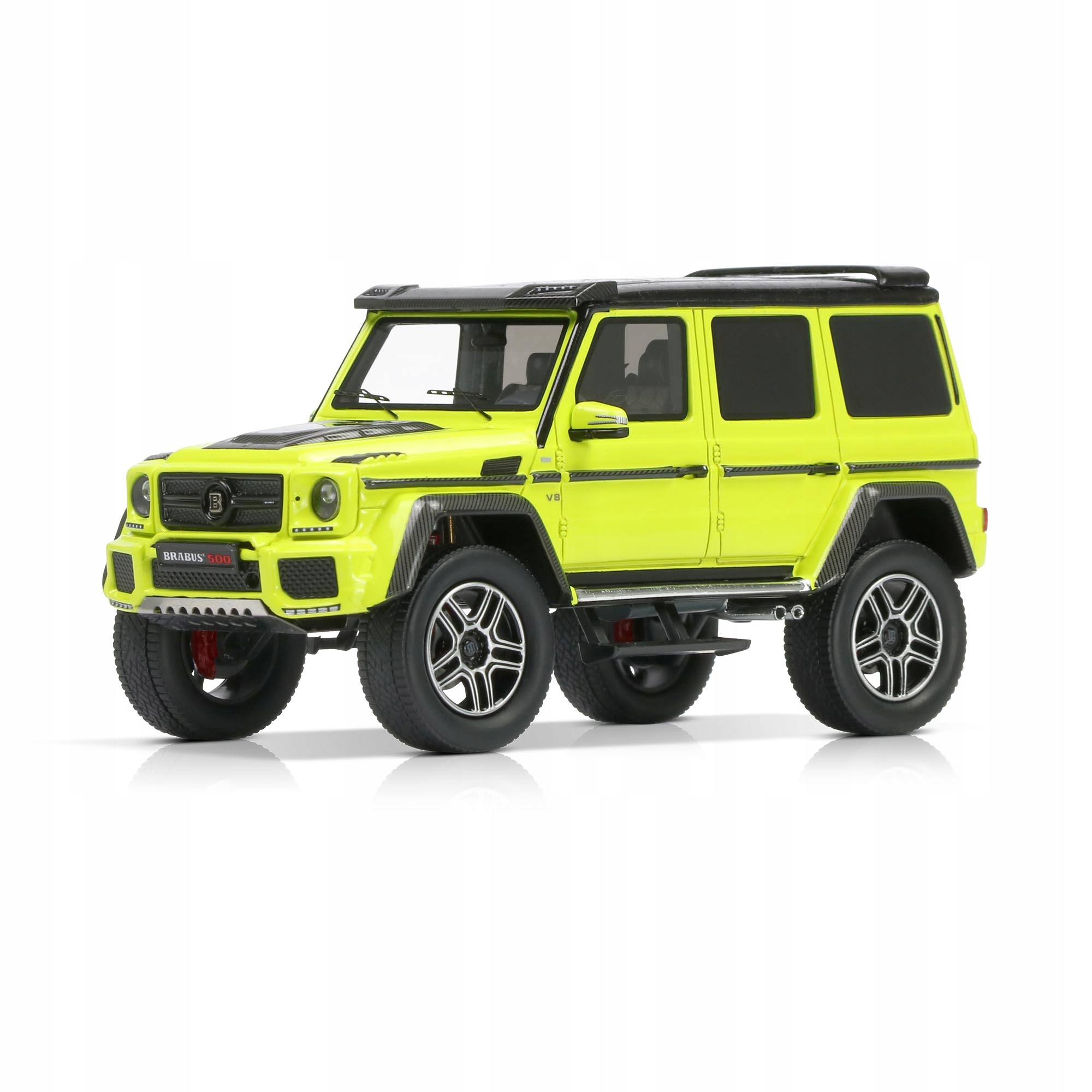 Modelik Brabus G500 4x4² 1:43 neonowy żółty