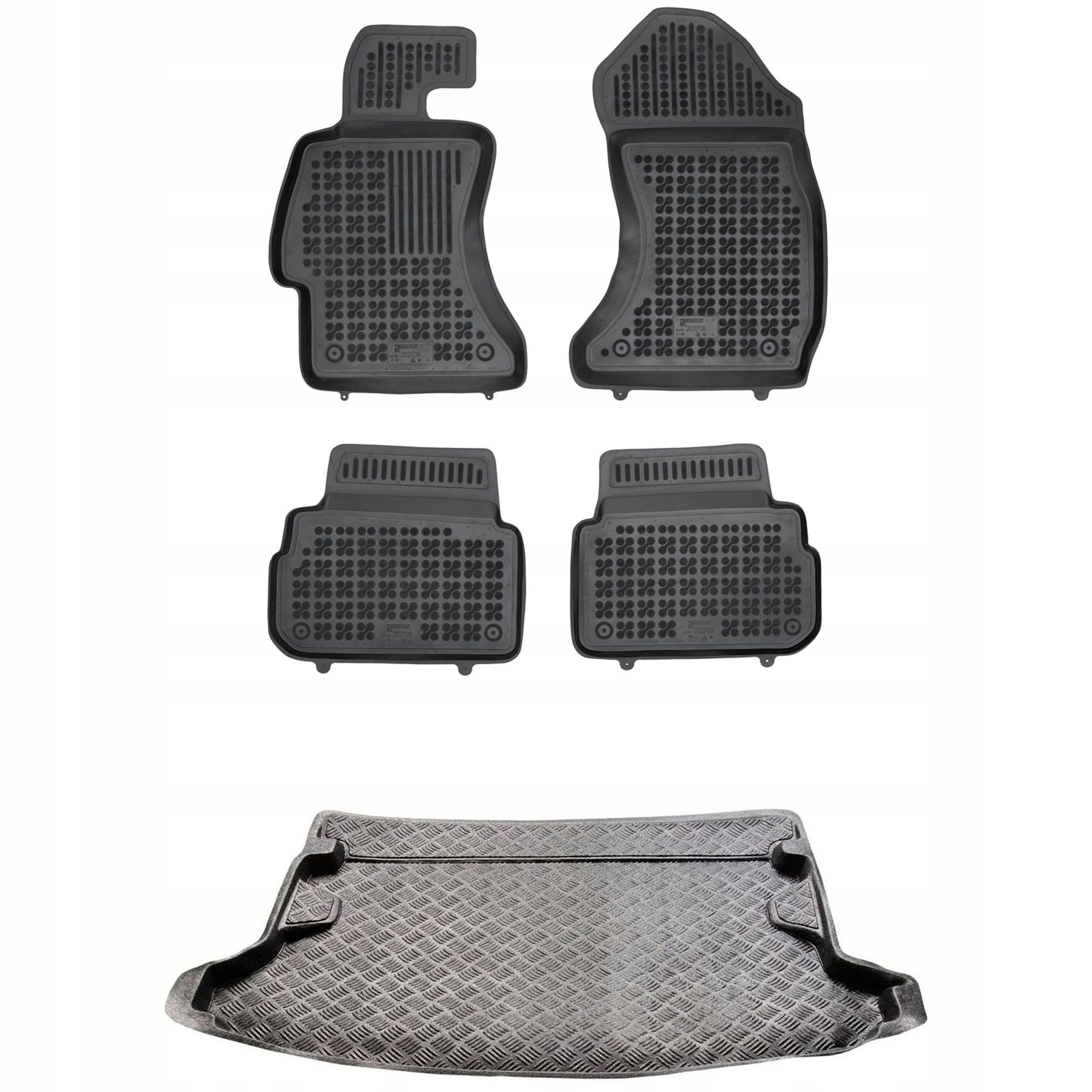 Sada koberčekov a protišmykovej podložky Subaru XV II od roku 2017