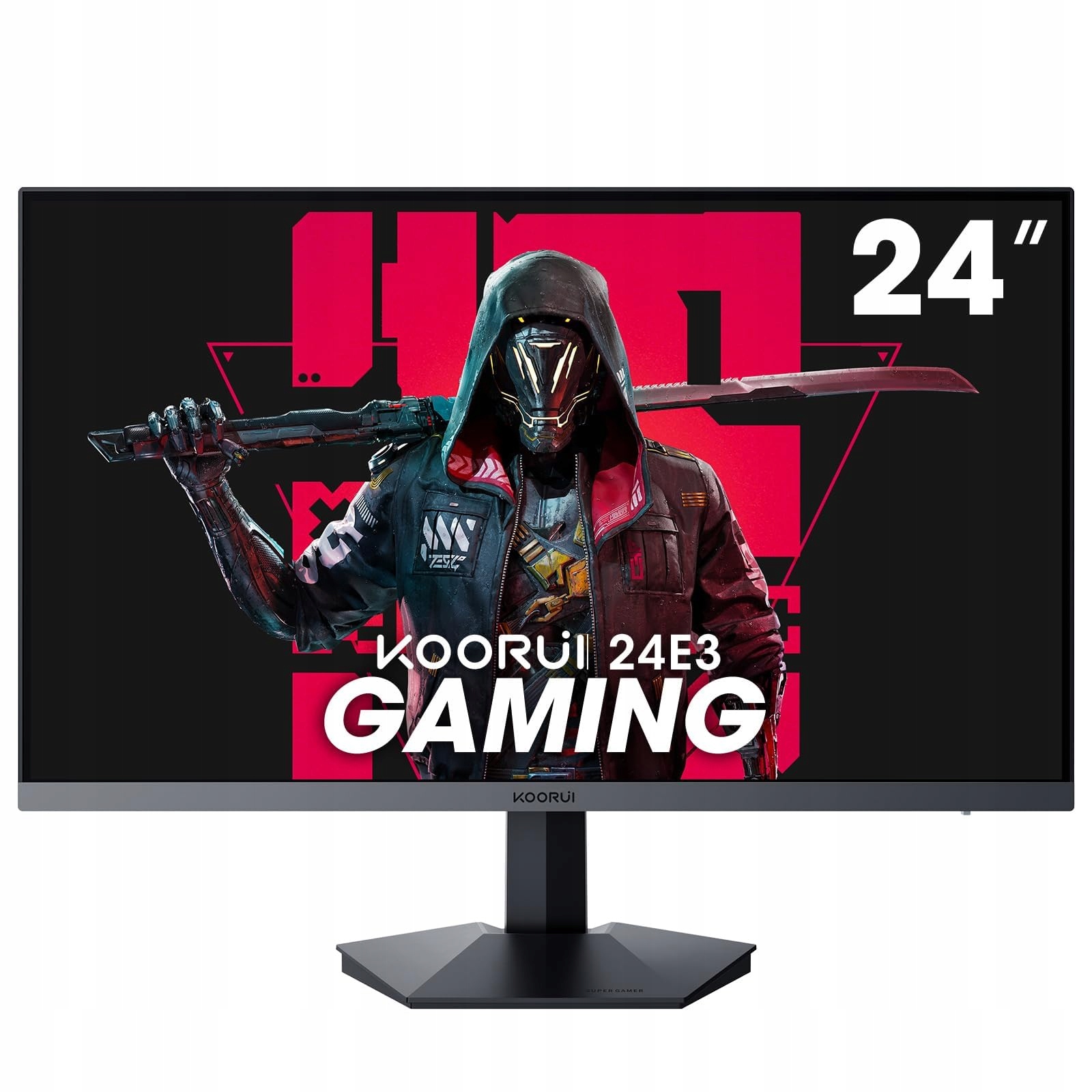 Koorui Gamingowy Monitor PC IPS 24'' FHD 1920x1080 165hz