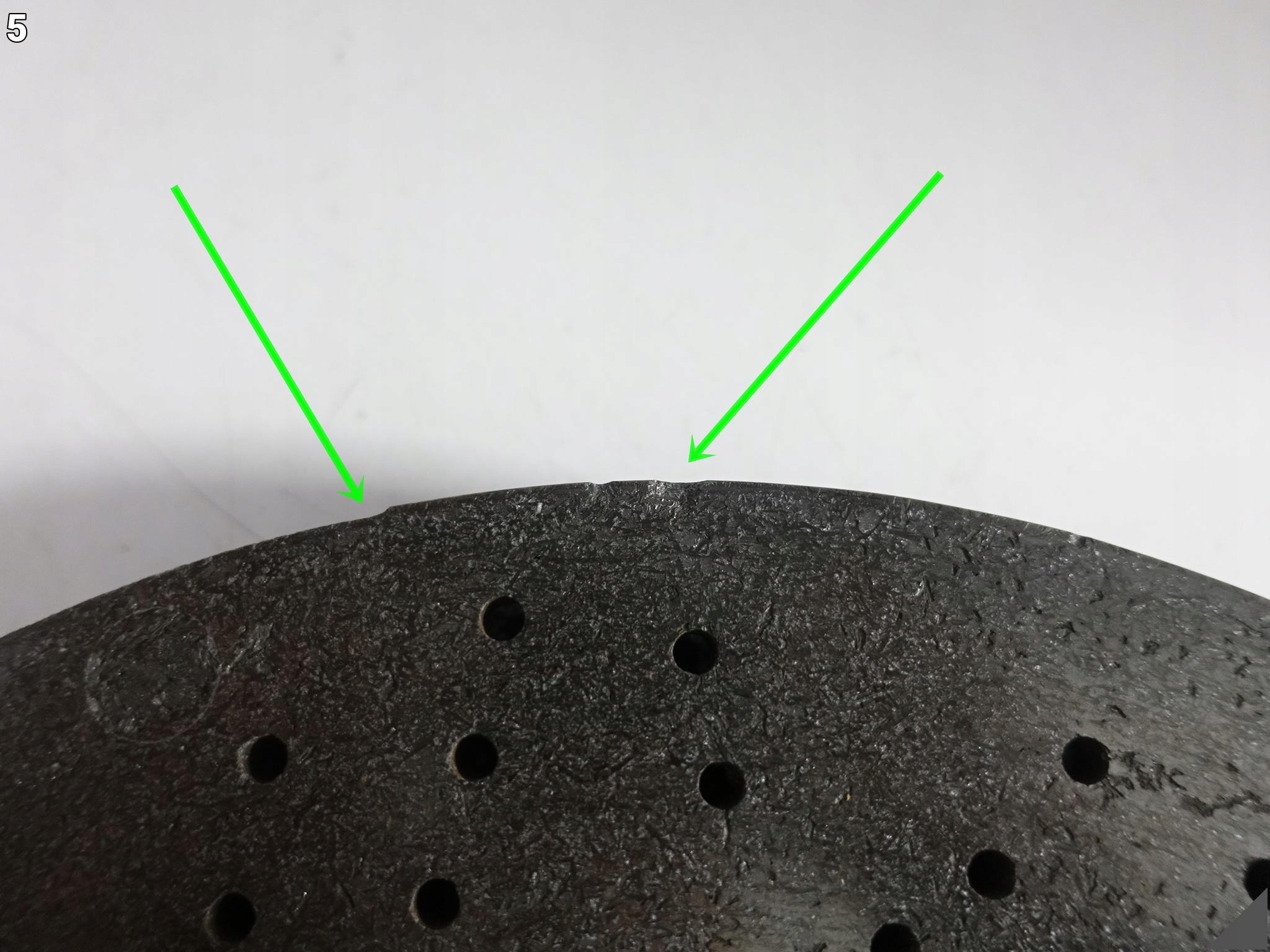 PORSCHE 991 997 996 TURBO 718 982 disc CERAMICZNA left front 350x34mm