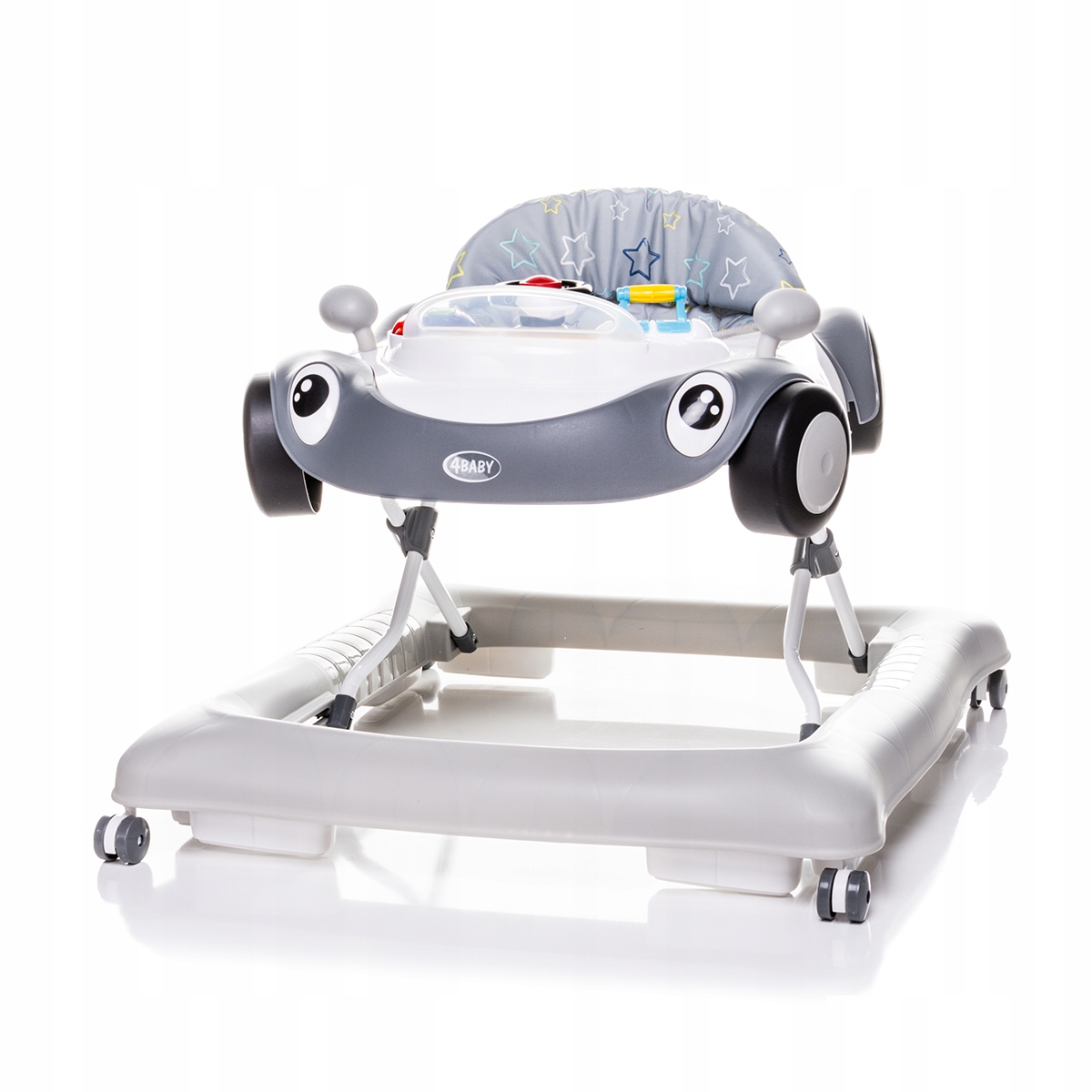 Chodzik 4baby CHODZIK CARS GREY