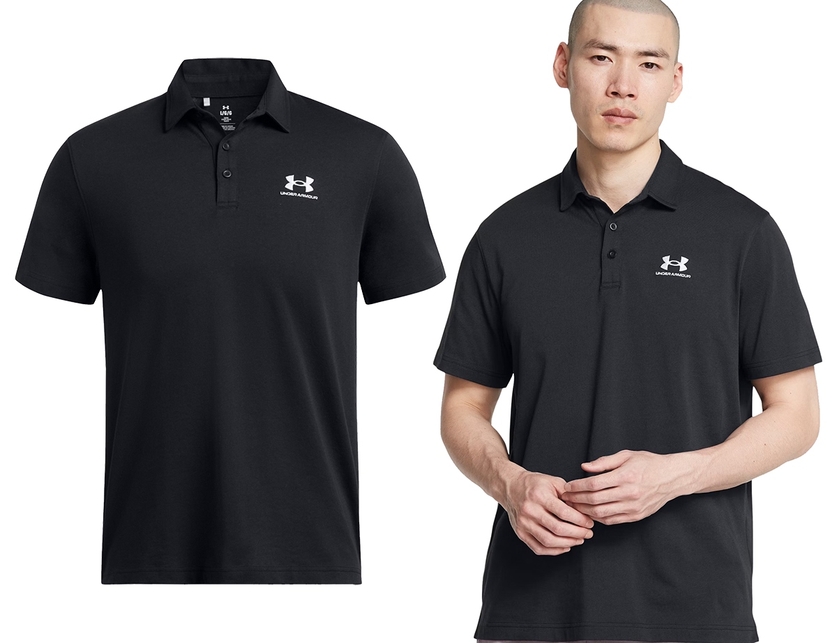Polokošile Under Armour polokošile s límečkem Ua Icon černá M