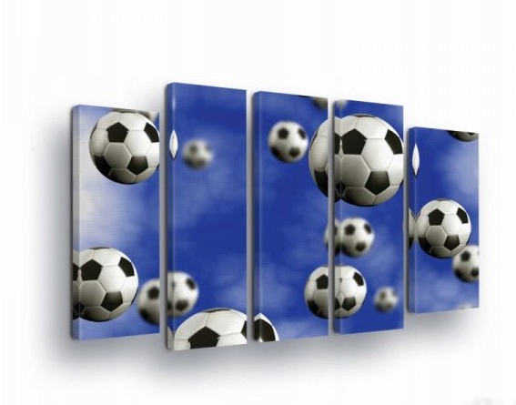 Obraz 150x100 Futbal pohyb šport energia abstrakcia moderný