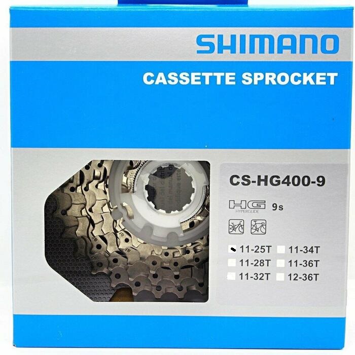 kaseta 9-R Shimano Alivio CS-HG400-9 11-25 T