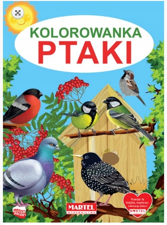 

Kolorowanka malowanka Ptaki MAR-25