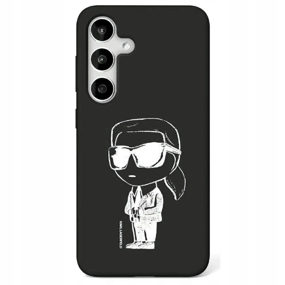 Pouzdro Karl Lagerfeld Silicone Graffiti Ikonik pro Magsafe na Samsung S25