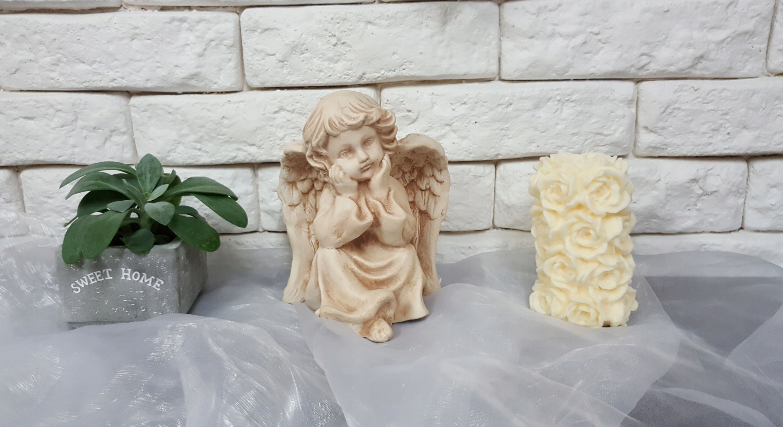 ANIOŁEK Figurka dekoracja AMOR prezent Kod producenta 8