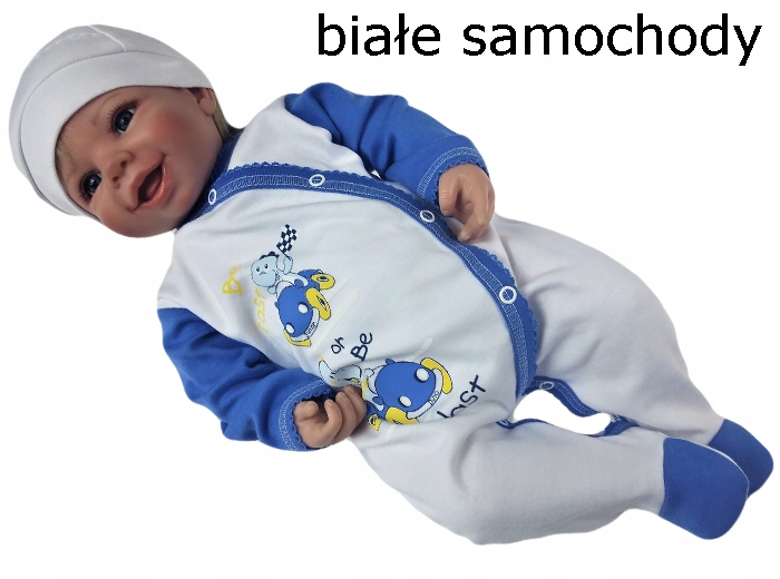 

Pajacyk pajac śpiochy 62 rozpinany bawełniany