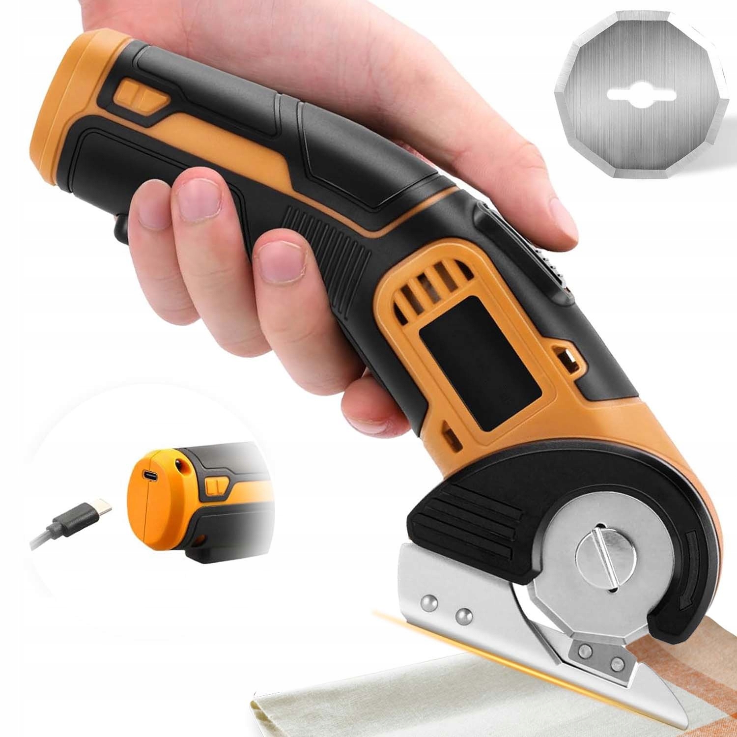 Akumulátorové Elektrické Nůžky Na Textil 240 Ot/min 2000 Ot/min