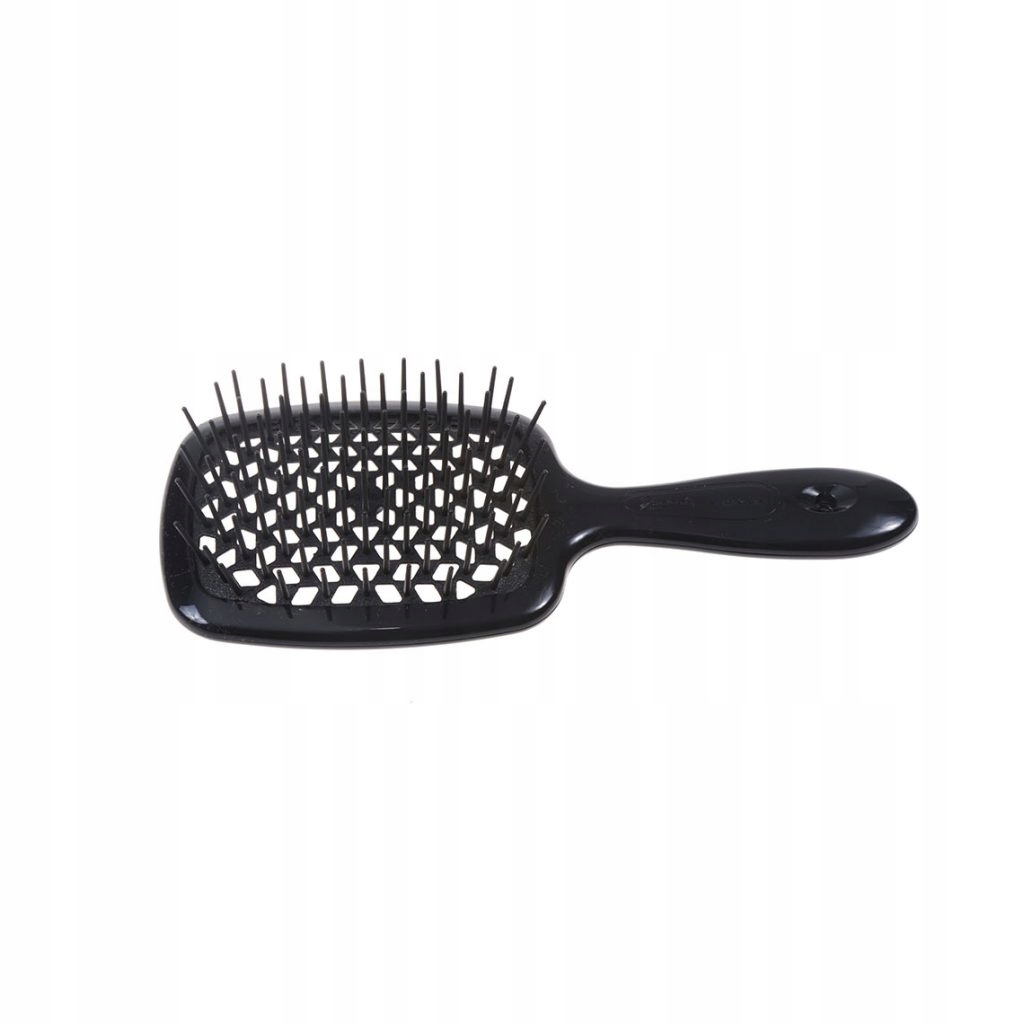 JANEKE_Superbrush kadeřnický kartáč na rozčesávání vlasů, černý