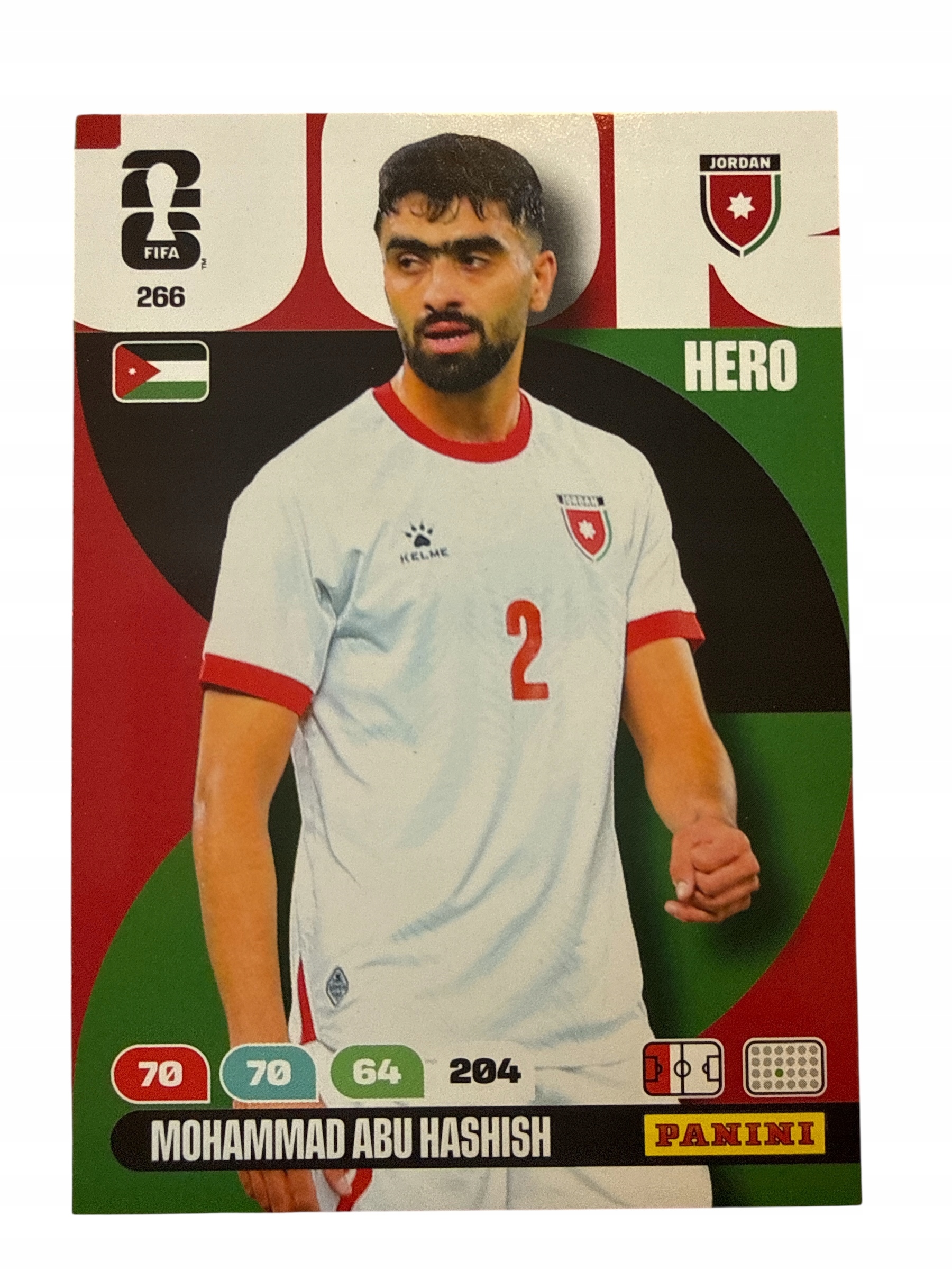 Fifa World Cup America 2026 Panini Jordan 266 Abu Hashish