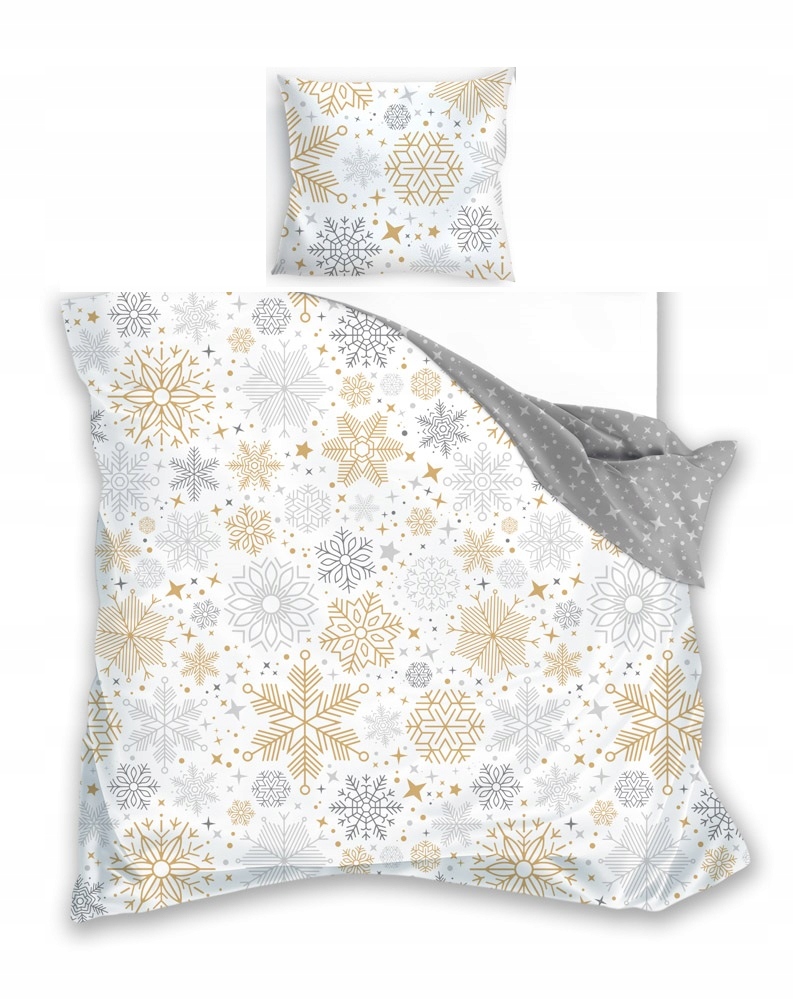 

Pościel bawełniana Świąteczna 140x200 Gwiazdki