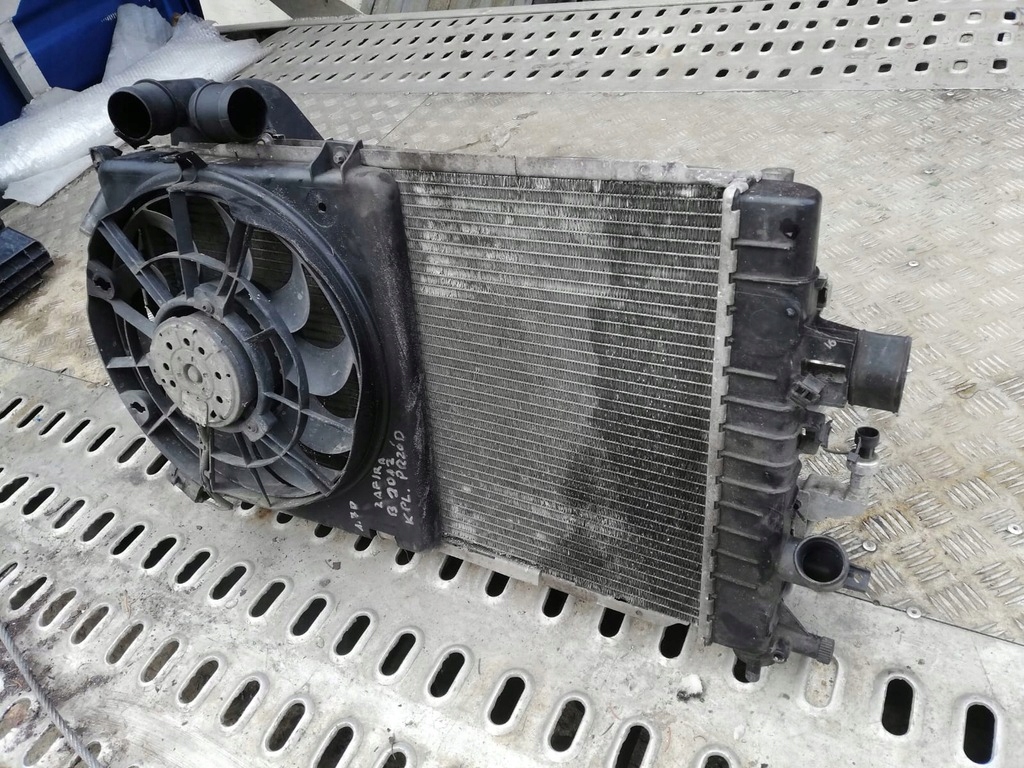 Chłodnice kpl Opel Zafira B 1.7 Lift 06- Jakość części (zgodnie z GVO) O - oryginał z logo producenta pojazdu (OE)