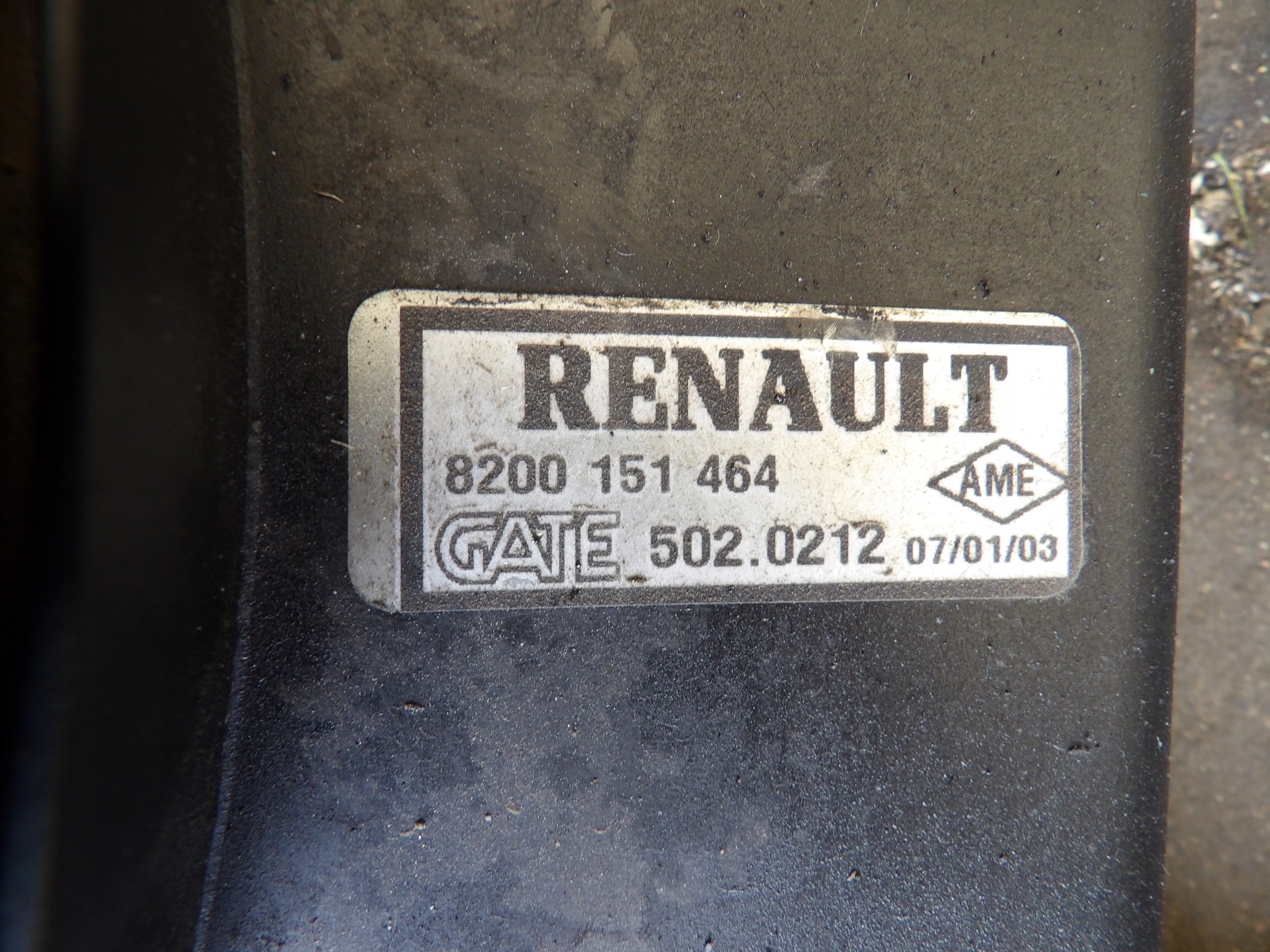 Renault Megane II ventilátor chladiče 8200151464 502.0212