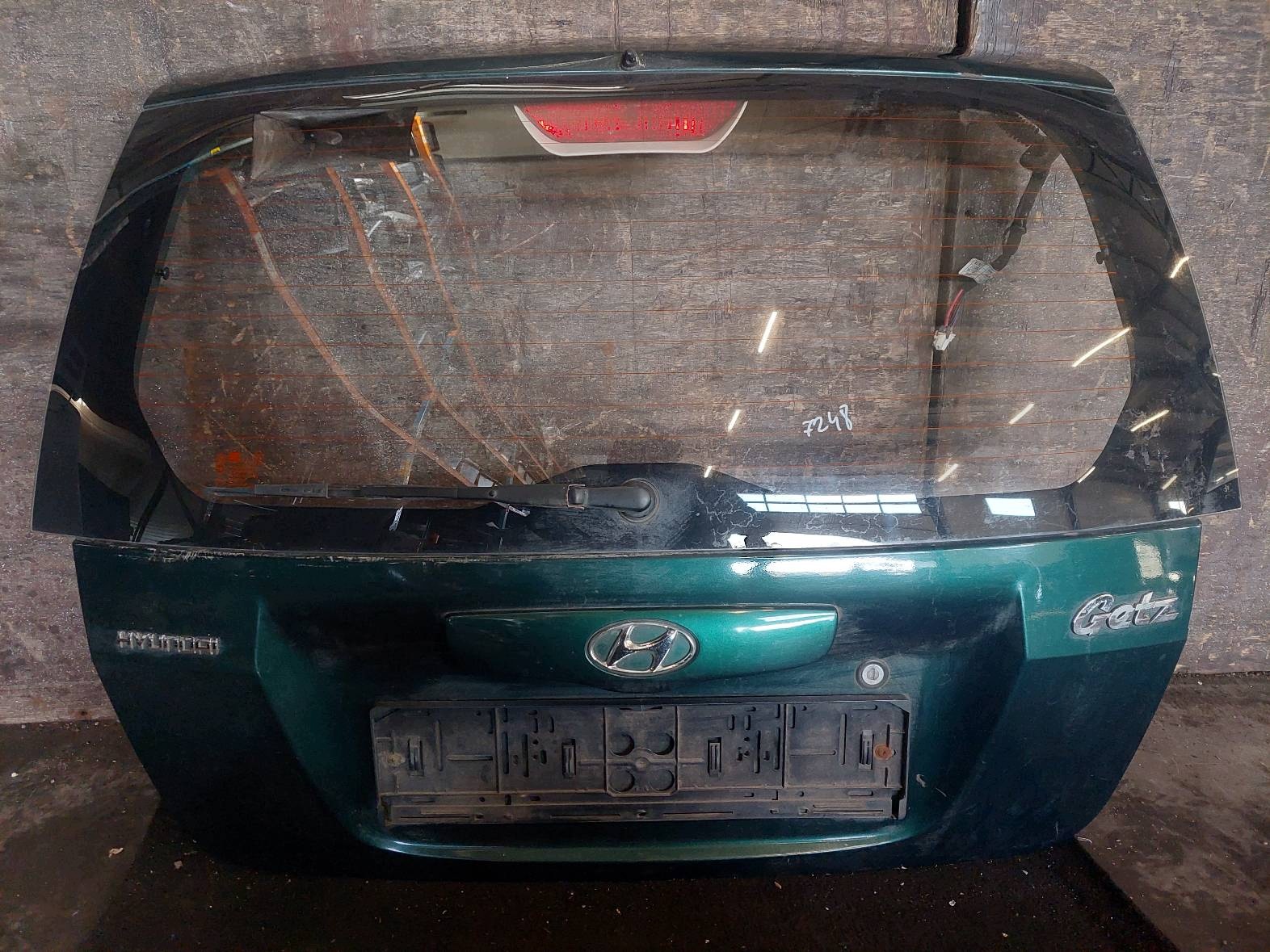 complete rear part HYUNDAI GETZ and TI trunk door boot bumper rear part lights