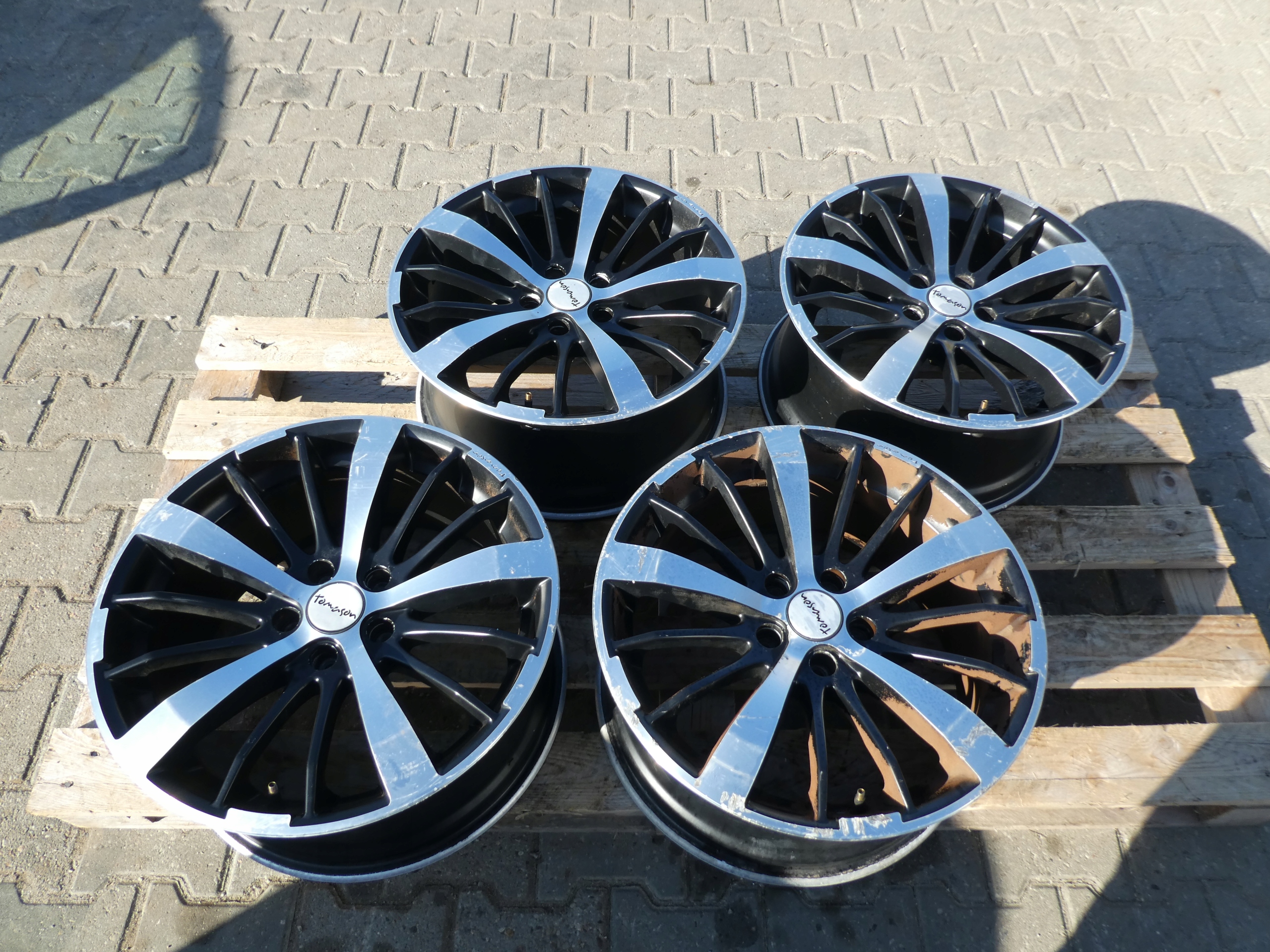 4X discs aluminium disc VW TAM 3187 5X112