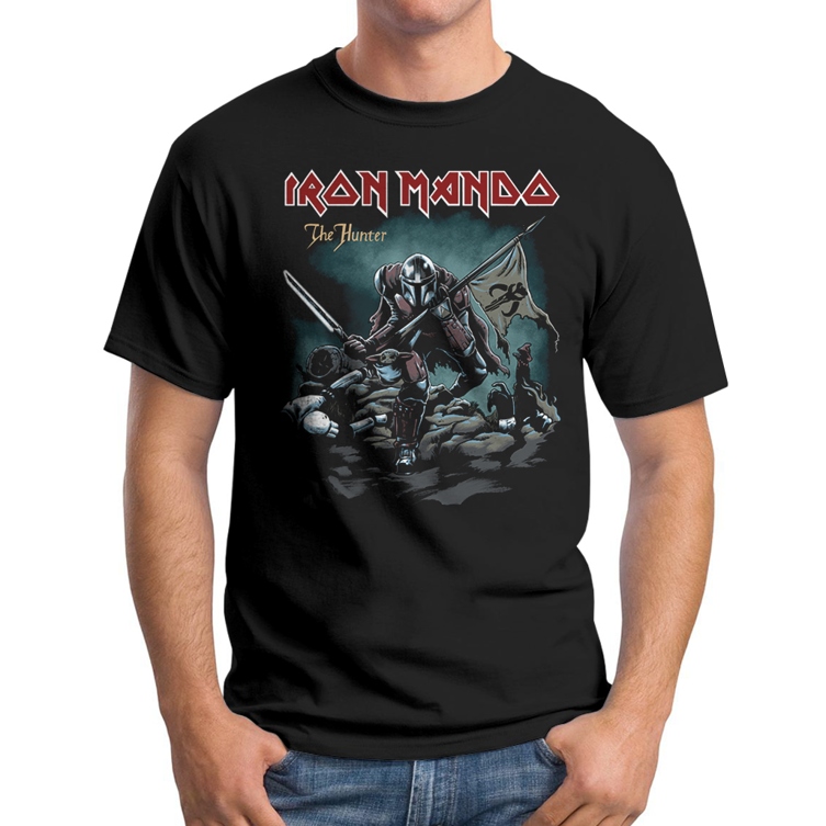 

Koszulka Męska Iron Mando Mandalorian Mashup XL