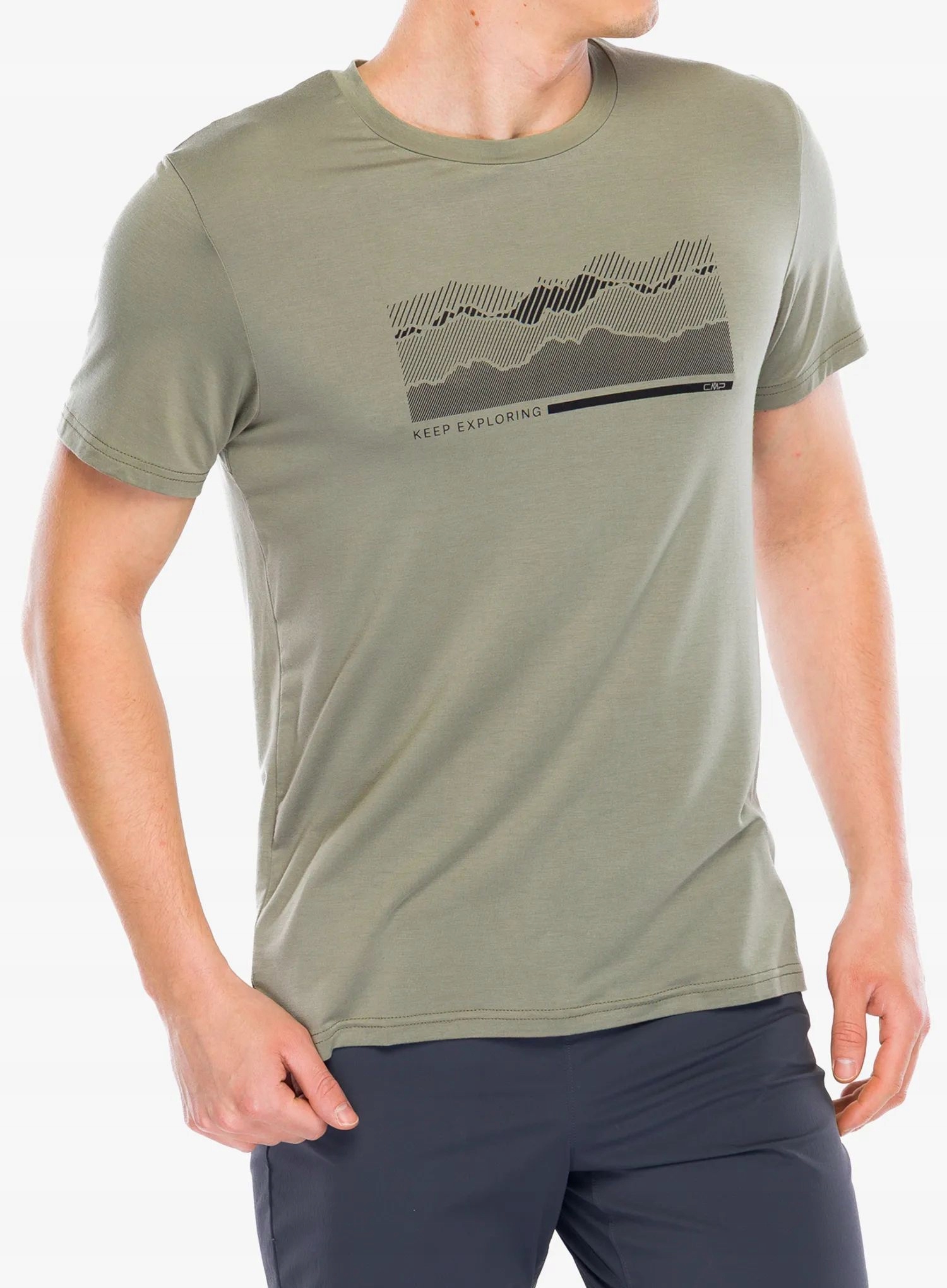 Tričko s potiskem Cmp Verte T-Shirt velikost 52 (XL)