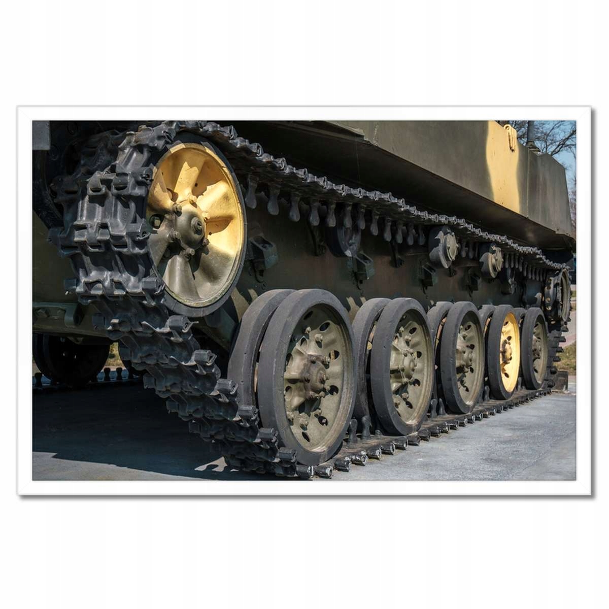 Plakáty v rámu 60x40 Housenky kola tank