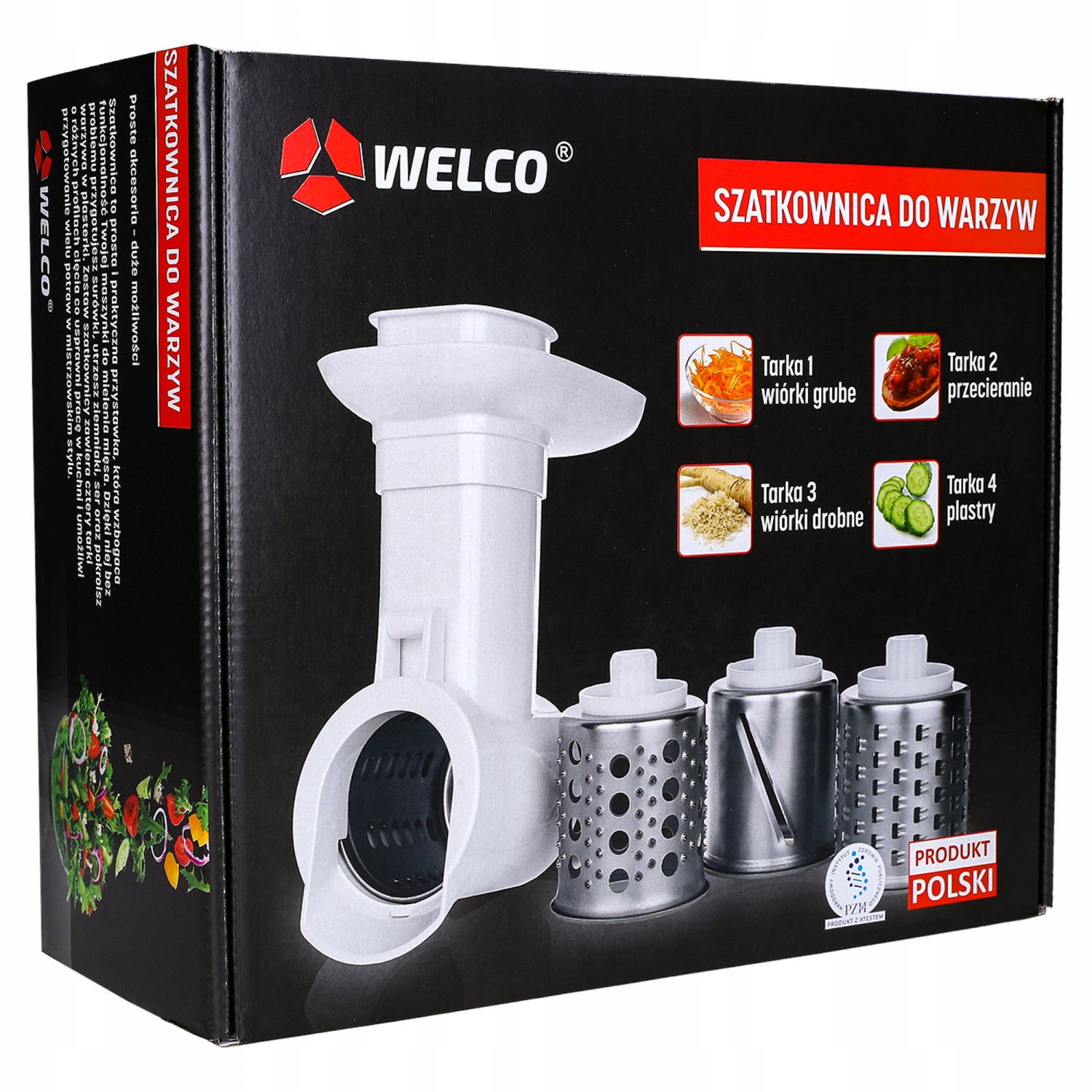 SZATKOWNICA do wszystkich maszynek do mięsa ZELMER Kolor dominujący biały