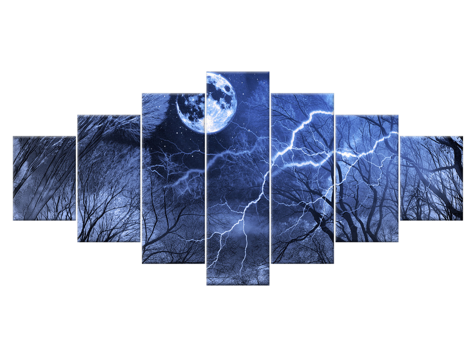 

Obraz Dziwne zjawiska - Orangeadnan 210x100 Płótno