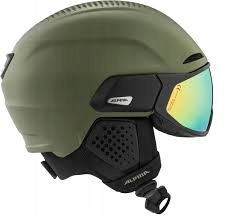 Kask narciarski Alpina Alto Q-Lite Visor olive matt roz. 51-55 cm