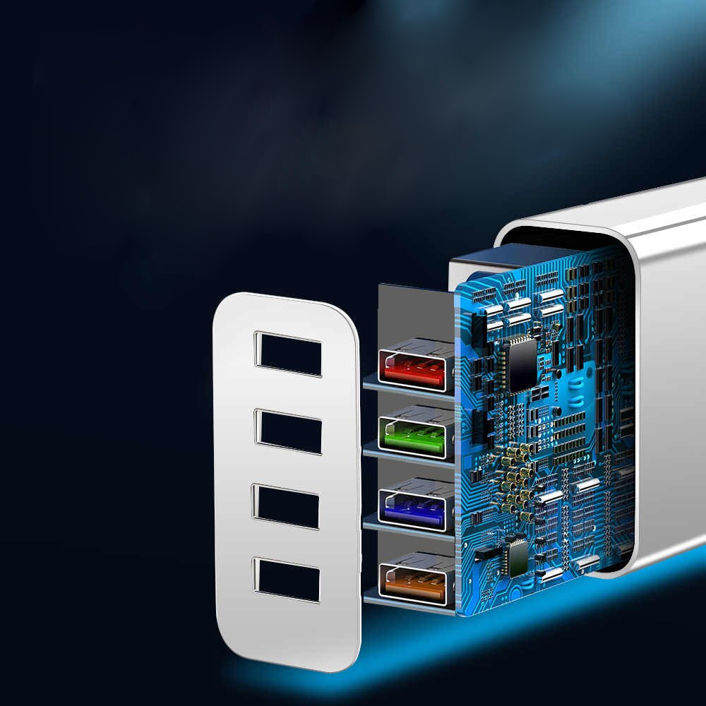 SZYBKA ŁADOWARKA SIECIOWA USB QuickCharg 3.0 4xUSB Marka TX1