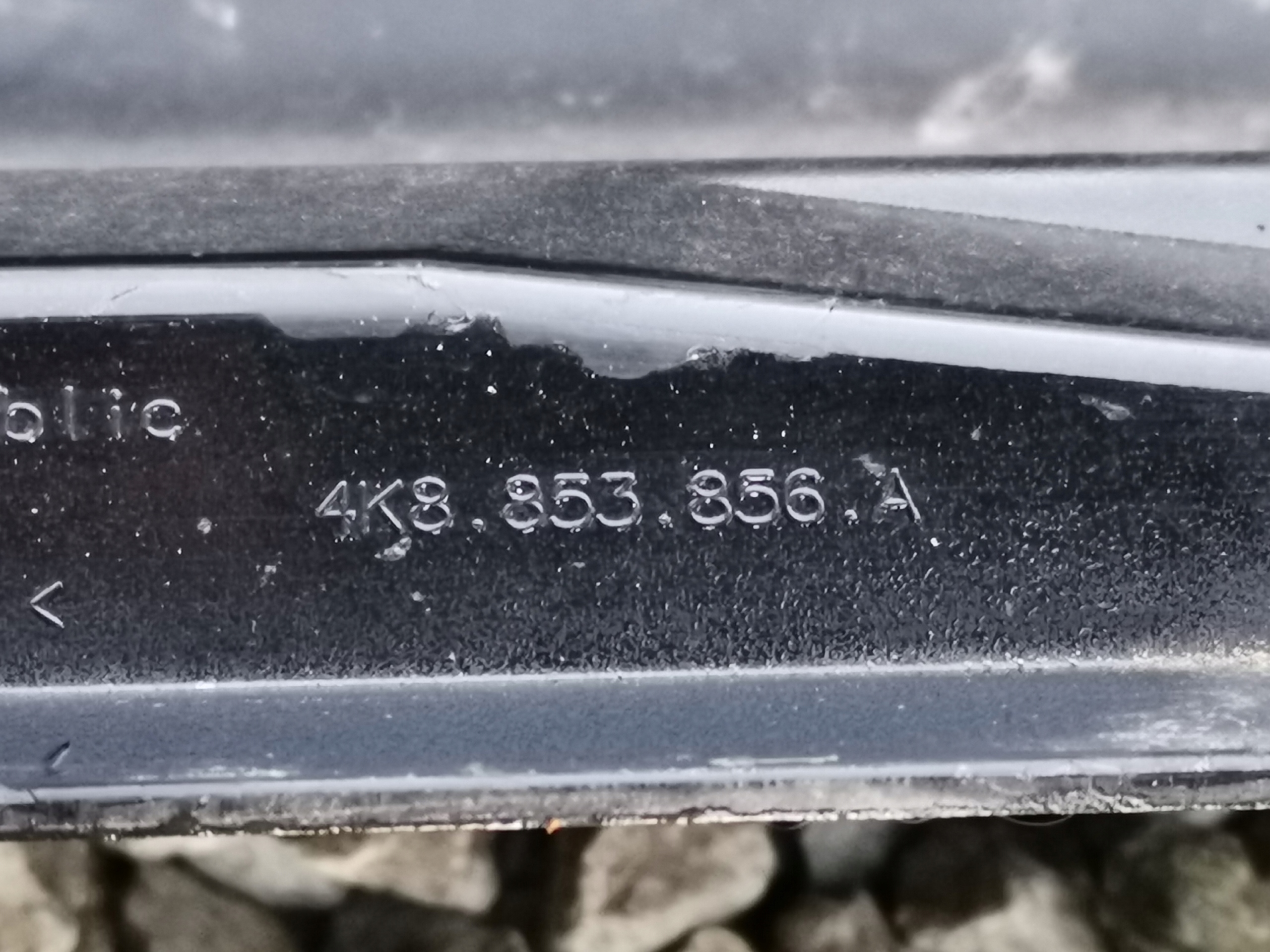 moulding threshold cap AUDI A7 S-LINE right