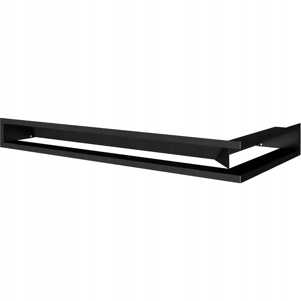 Krbová Mřížka Rohová Luft 800x400x90 Pravá Levá Černá Rohová Horní Spodní Část