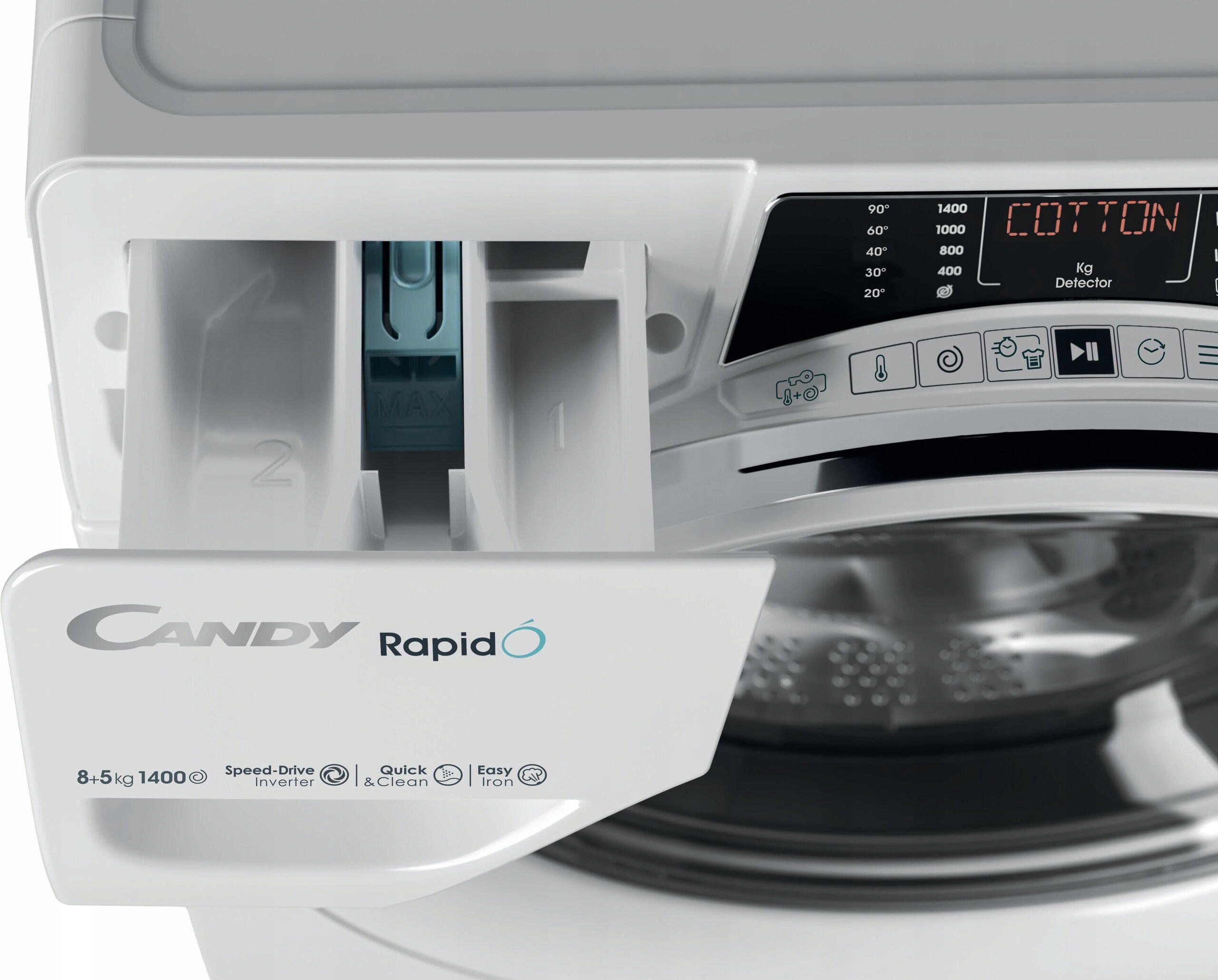 Pralko-suszarka CANDY ROW4856DWMCT/1-S Kod producenta ROW4856DWMCT/1-S