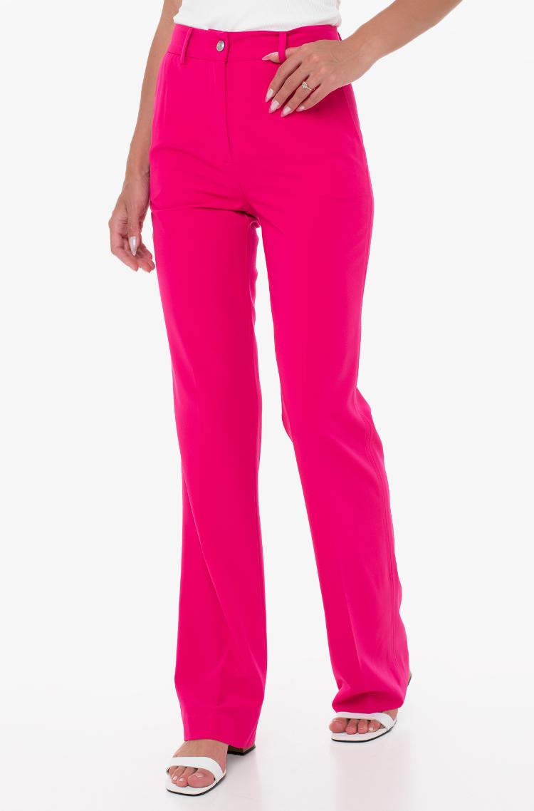 Guess Fuchsiové Kalhoty S Vysokým Pasem (M)