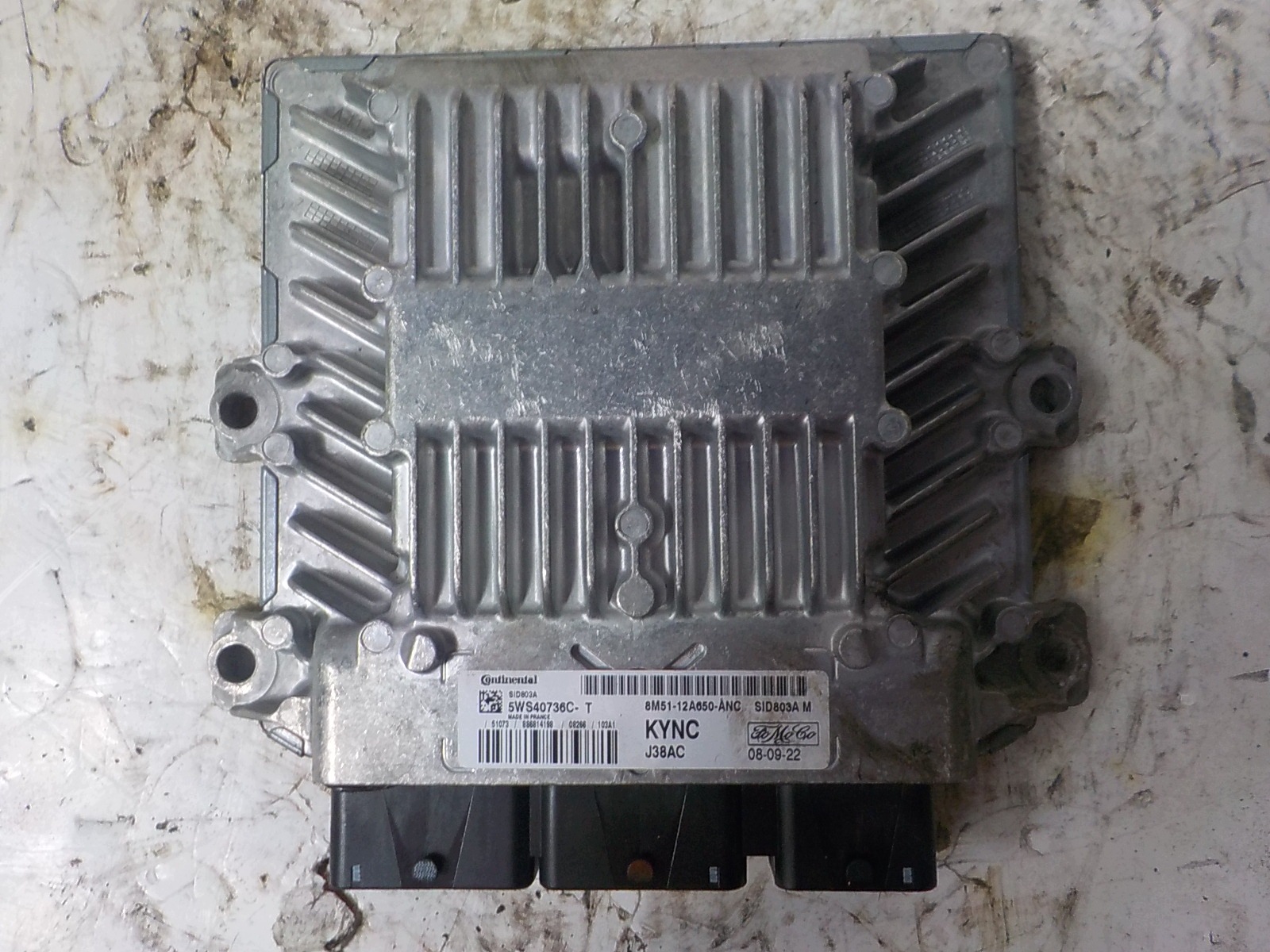 FORD FOCUS II Computer Bedienteil 5WS40736C-T 8M51-12A650-ANC KYNC