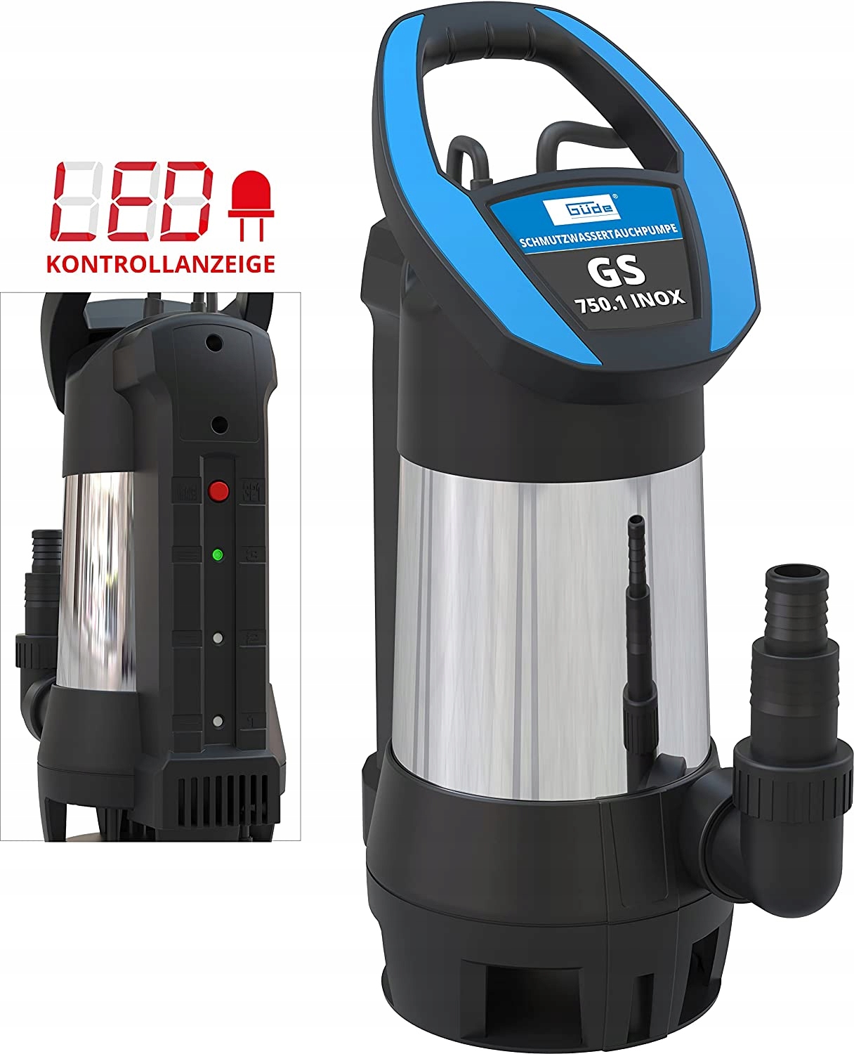 Güde Ponorné Kalové Čerpadlo Gs 750.1 Inox