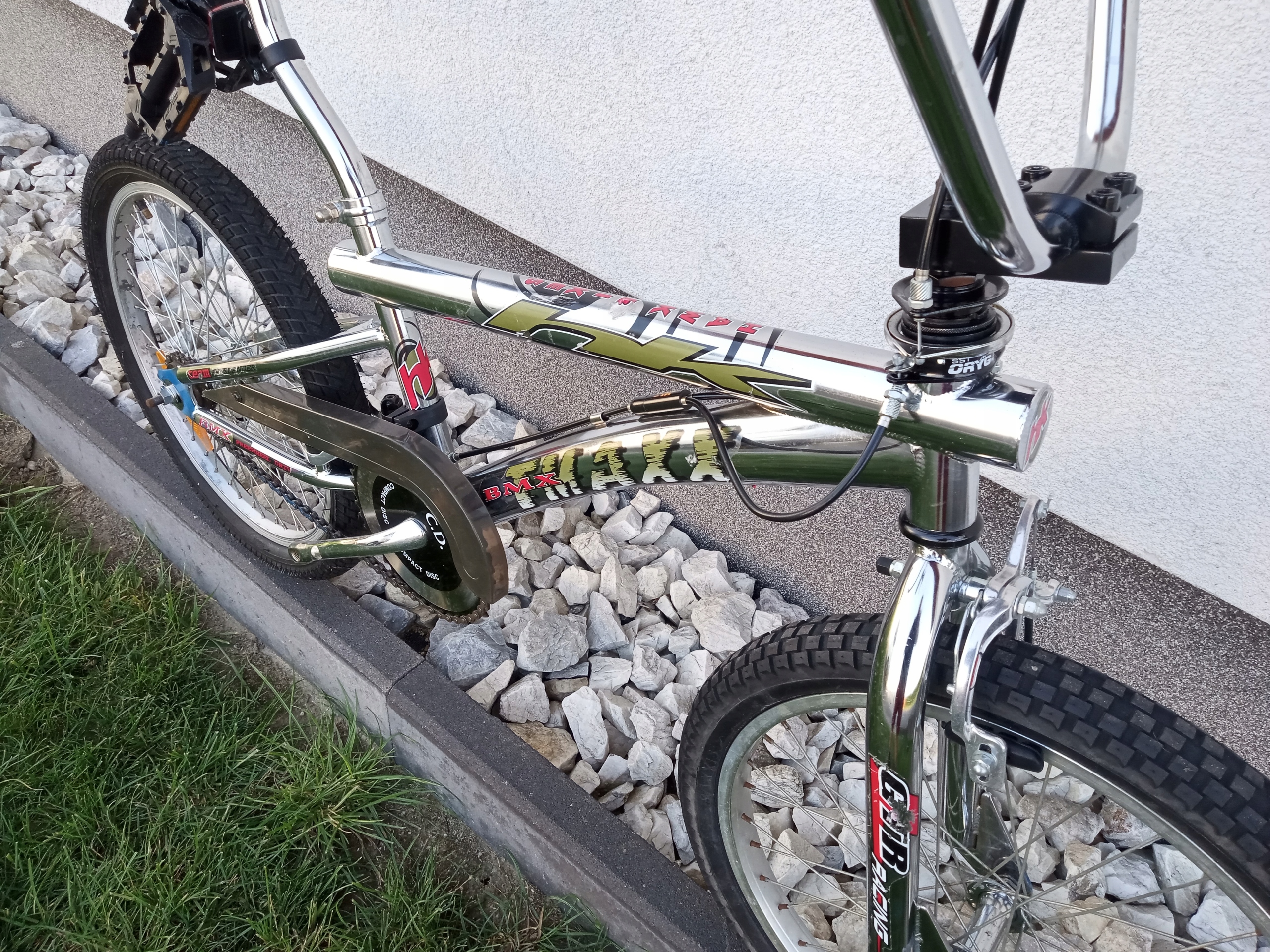 WYCZYNOWY ROWER BMX CROSS 20 KOŁA Rozmiar ramy brak informacji