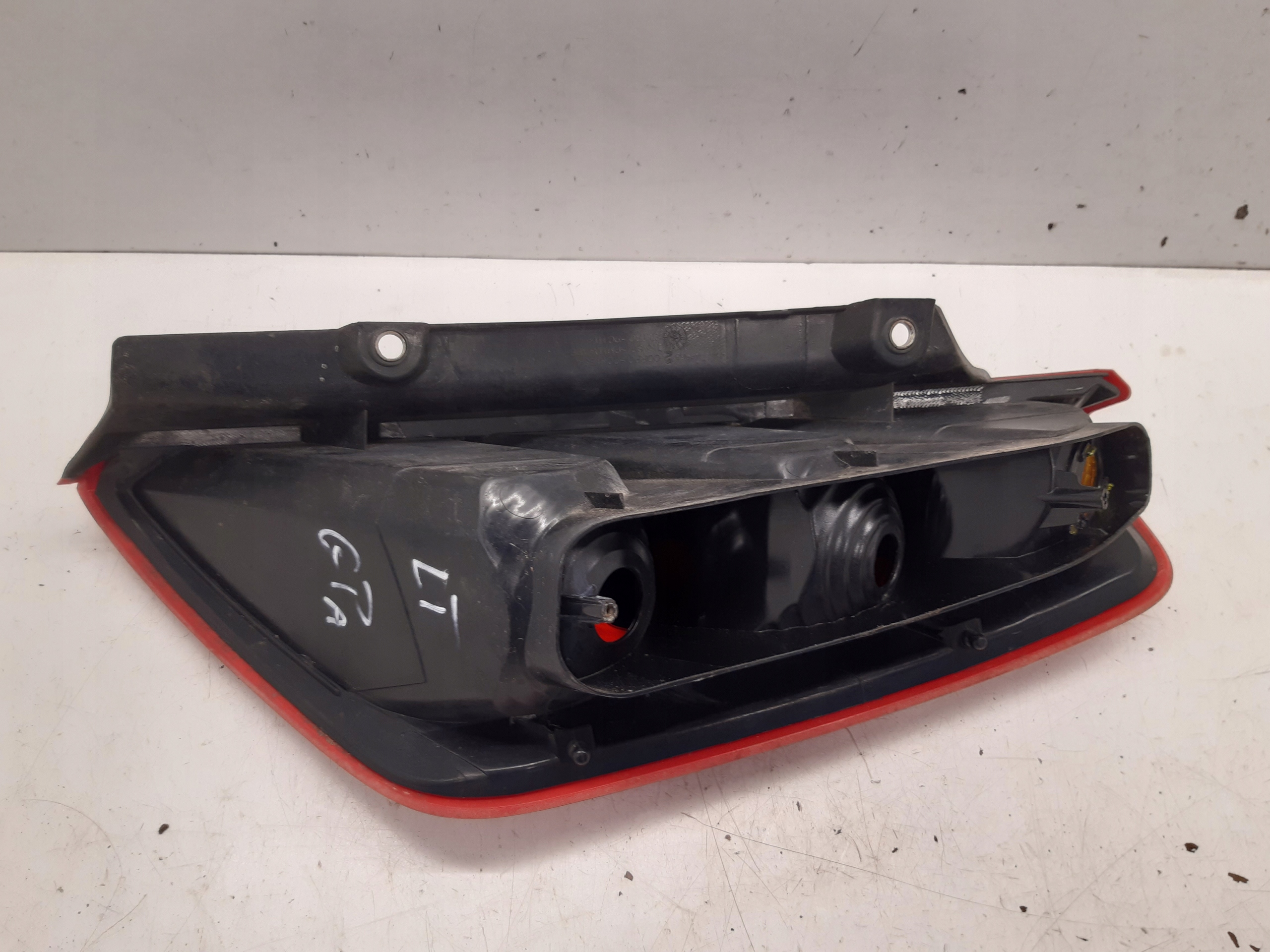 light left rear part 3d Fiat Grande Punto