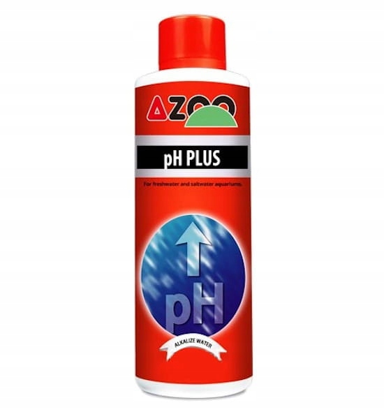 Azoo Ph Plus 500 ml zvyšuje hladinu vody v sladkovodním a mořském akváriu